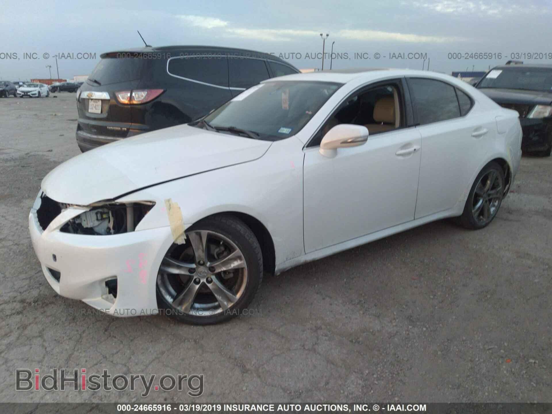 2012 LEXUS IS - VIN: JTHBF5C28C5160988 - Photo 2