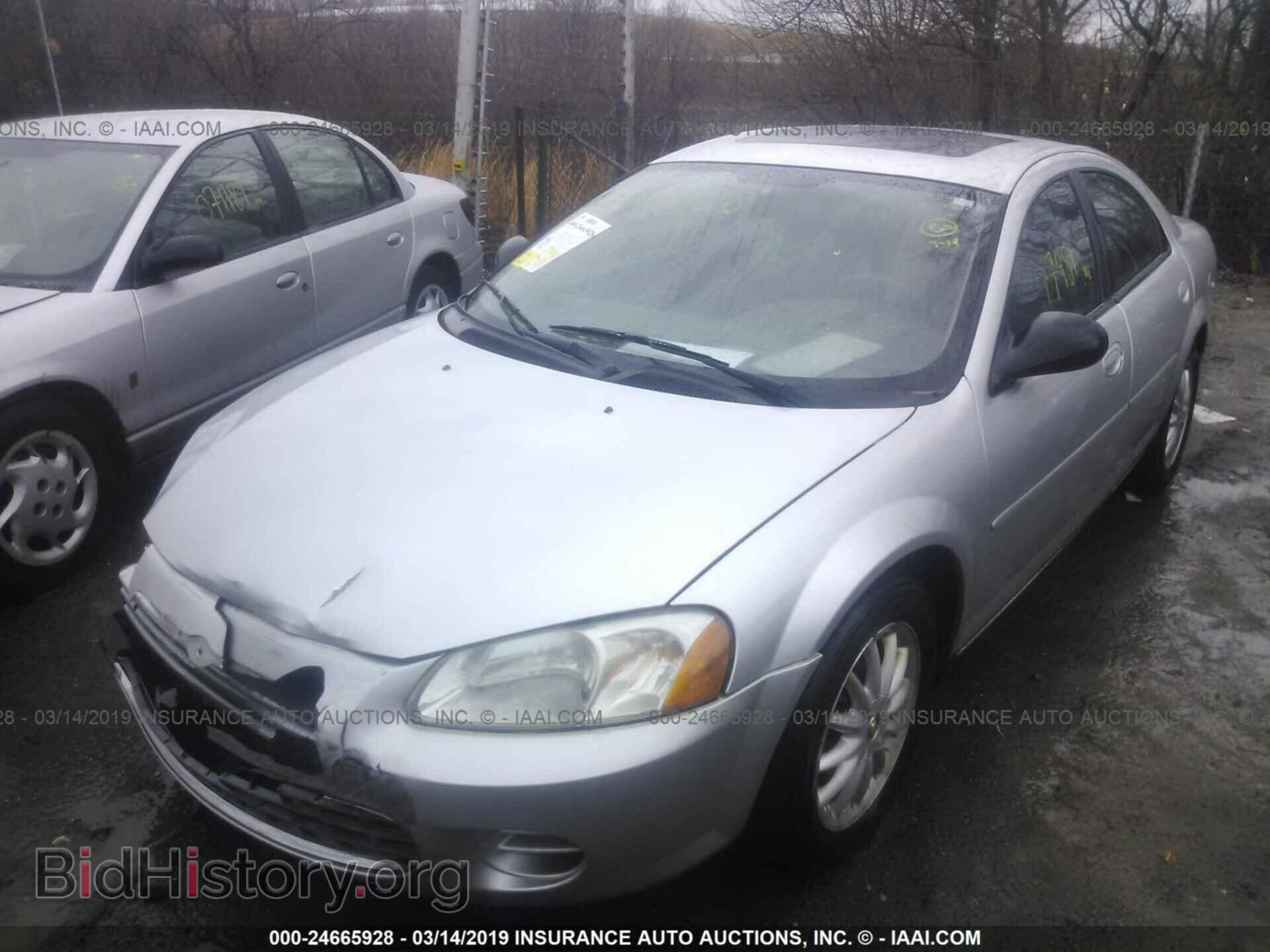 2002 CHRYSLER SEBRING - VIN: 1C3EL46R52N194139 - Фото 2