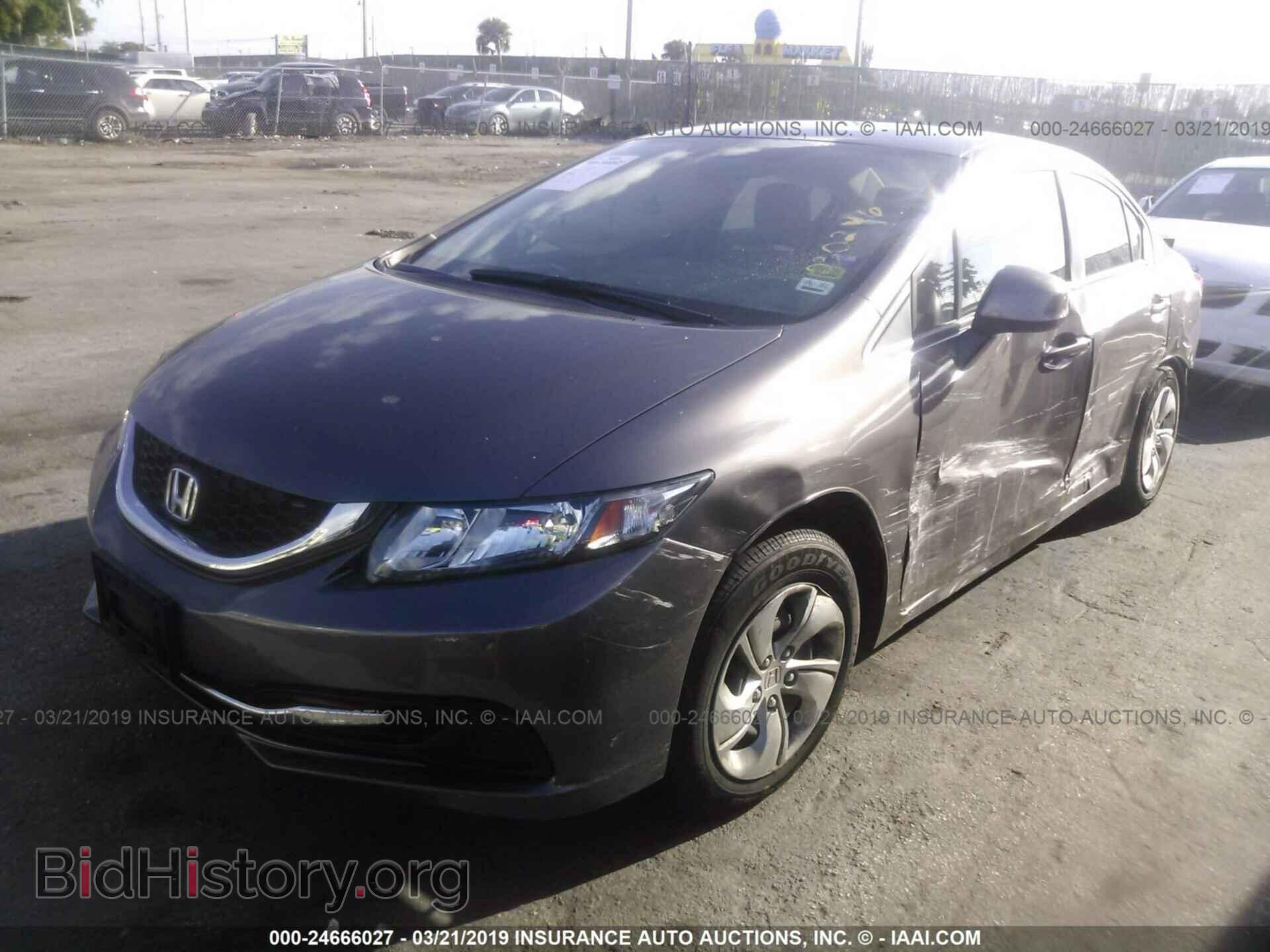 2013 HONDA CIVIC - VIN: 19XFB2F54DE030246 - Фото 2