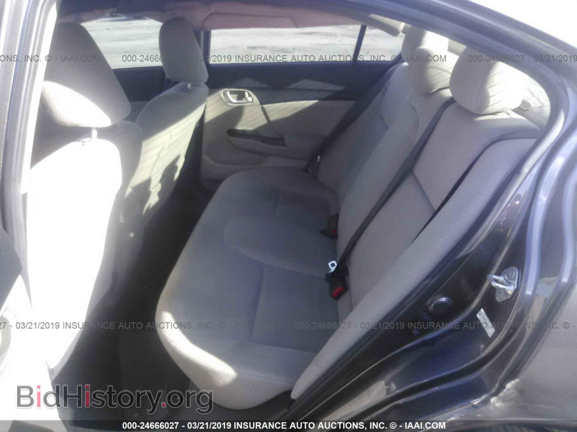 2013 HONDA CIVIC - VIN: 19XFB2F54DE030246 - Фото 8