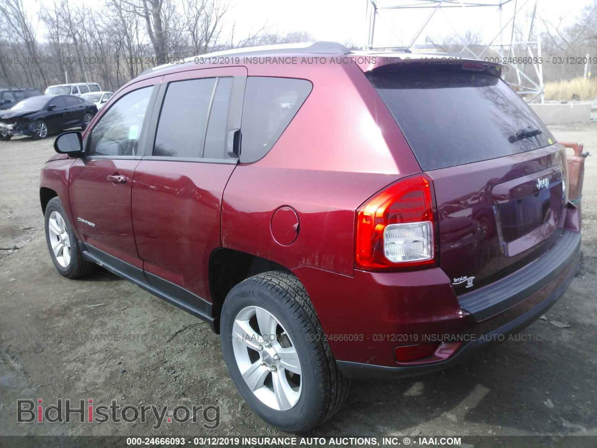 2012 JEEP COMPASS - VIN: 1C4NJCEB7CD627144 - Фото 3