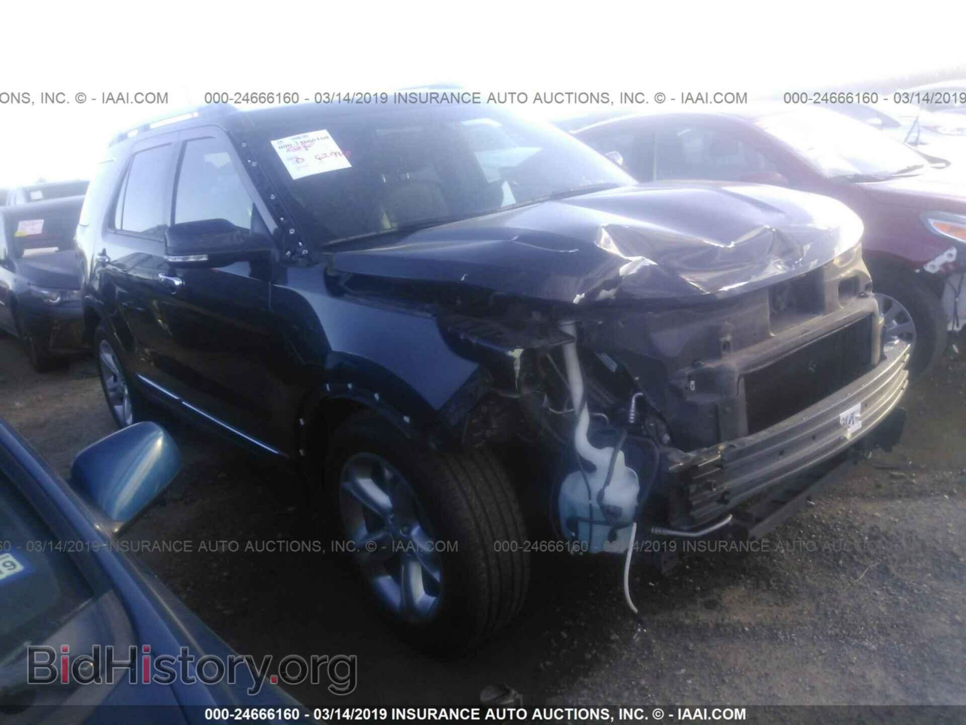 Photo 1FM5K7F82EGB58128 - FORD EXPLORER 2014