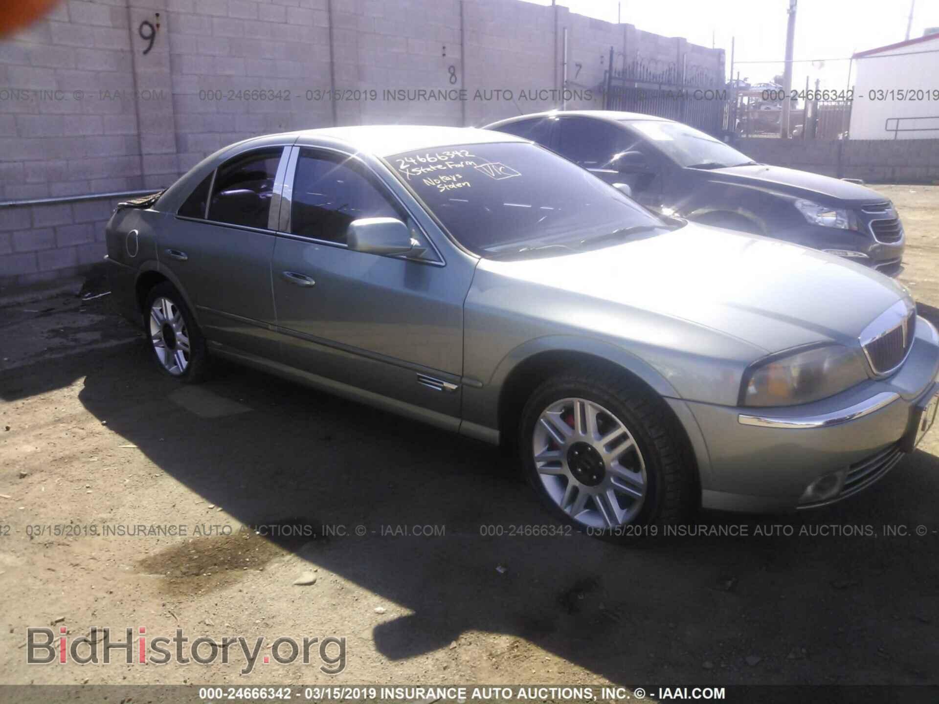 Фотография 1LNHM86S74Y643477 - LINCOLN LS 2004