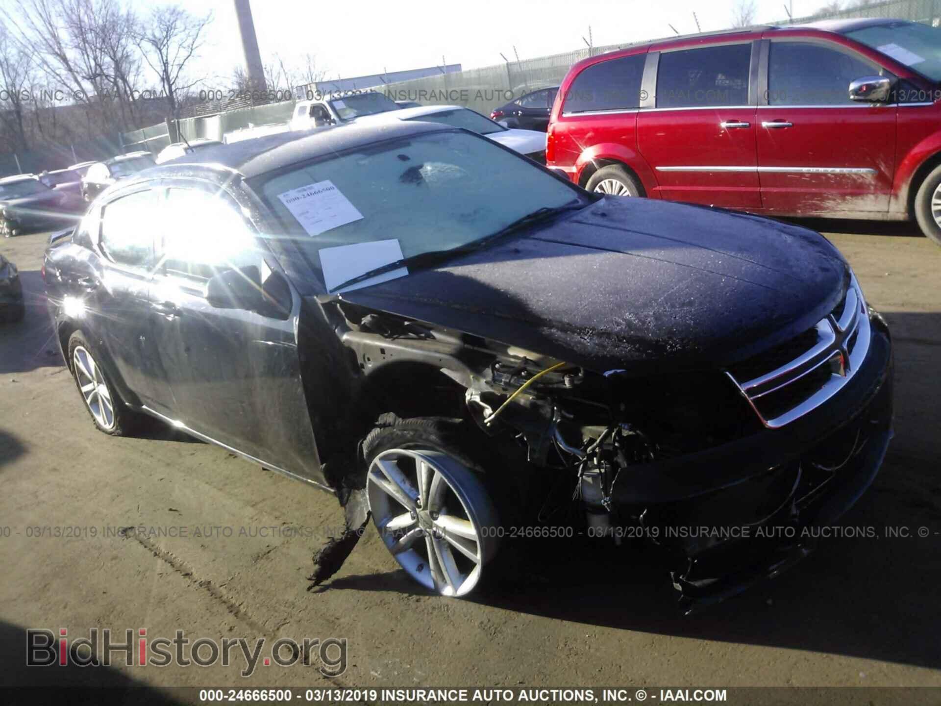 Фотография 1C3CDZCB0CN190221 - DODGE AVENGER 2012