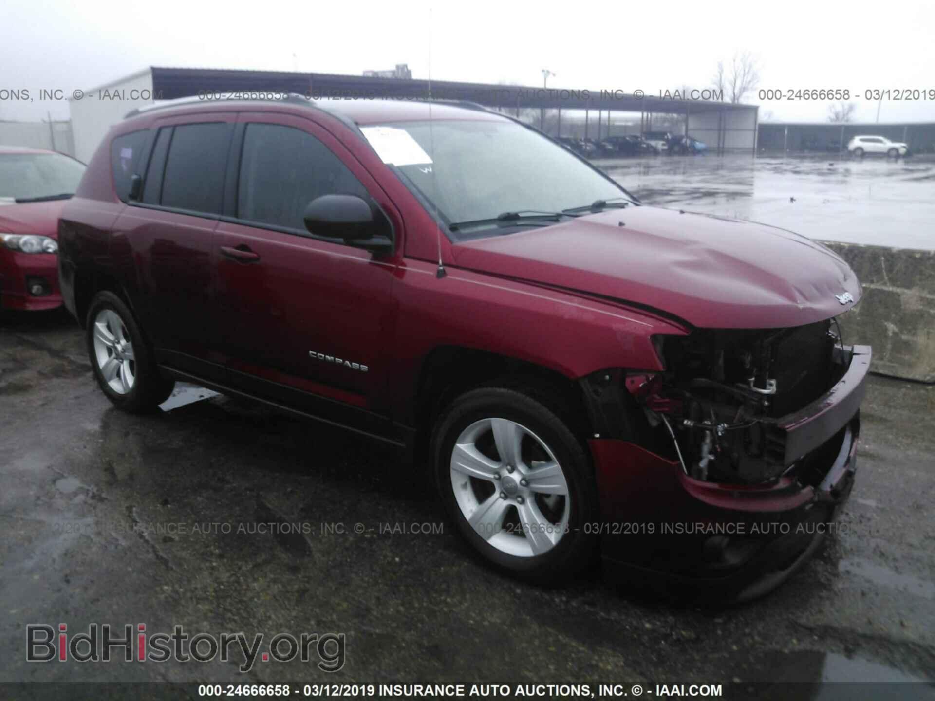 Photo 1C4NJCBBXED909351 - JEEP COMPASS 2014