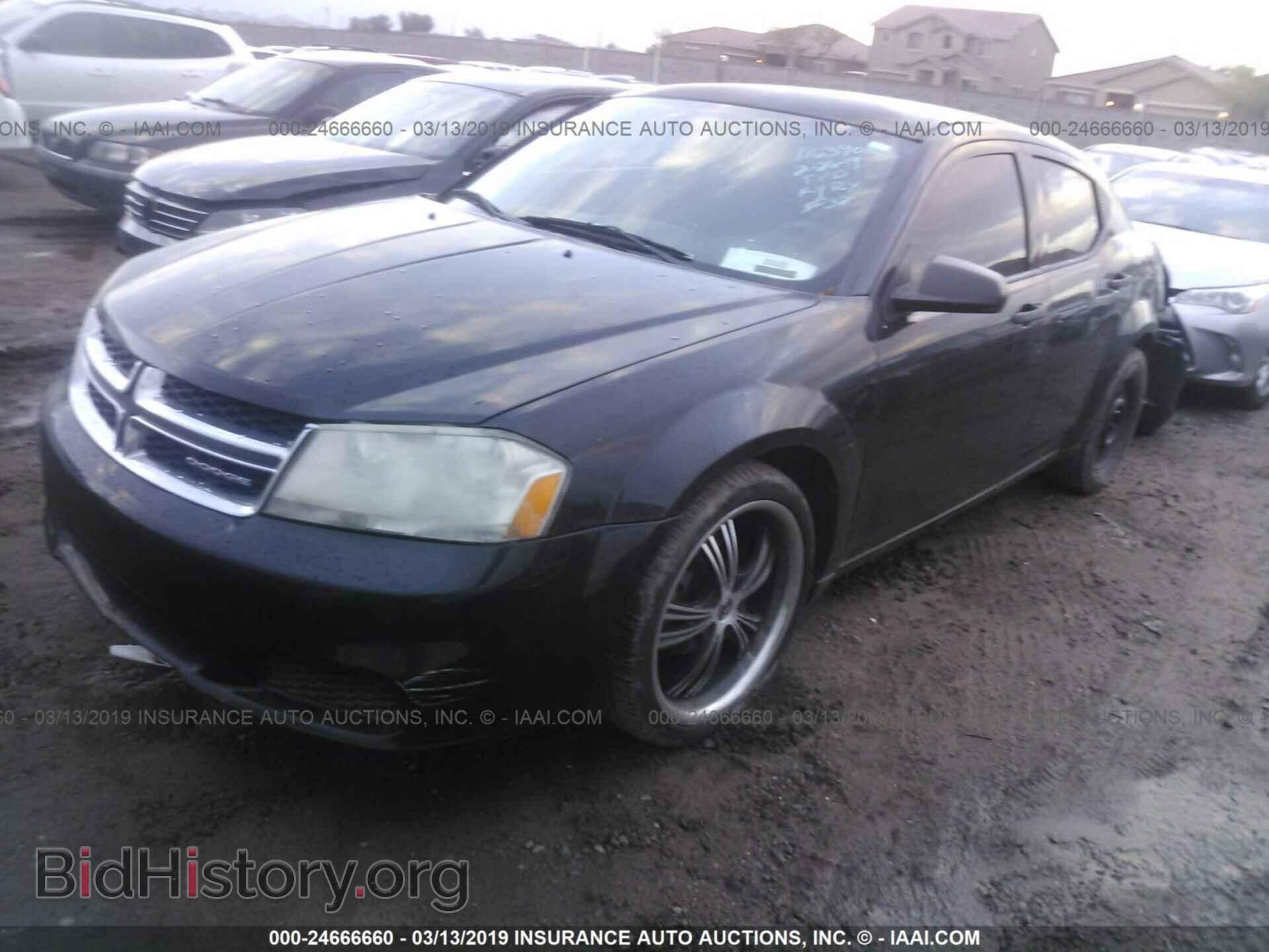 2011 DODGE AVENGER - VIN: 1B3BD4FB9BN508259 - Фото 2
