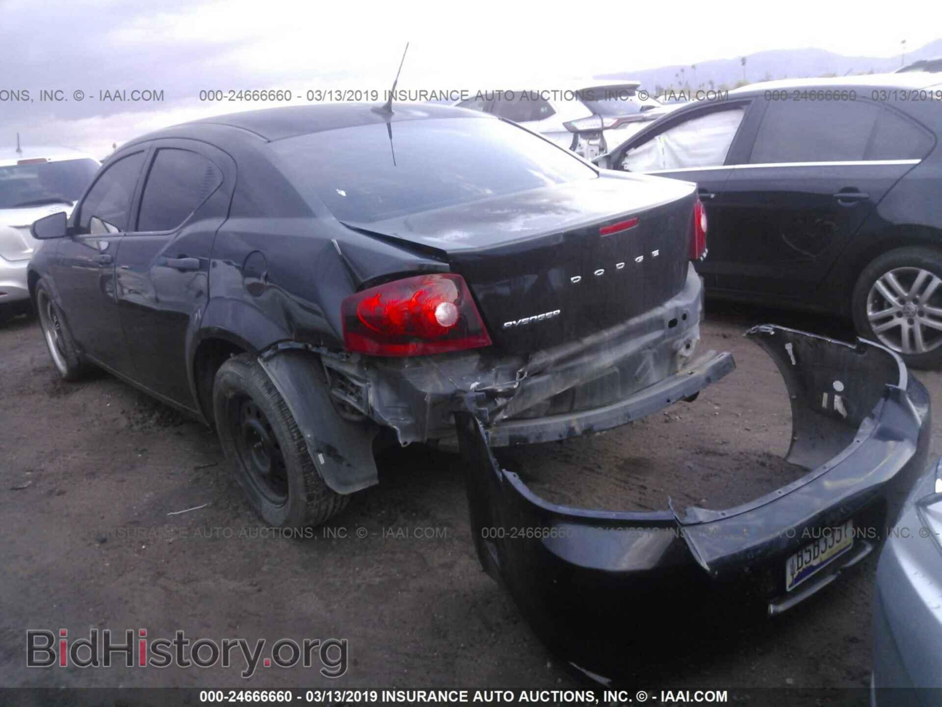 2011 DODGE AVENGER - VIN: 1B3BD4FB9BN508259 - Фото 3