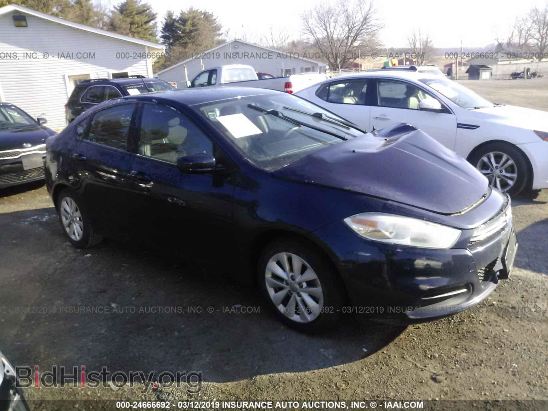 Photo 1C3CDFDH7FD111820 - DODGE DART 2015