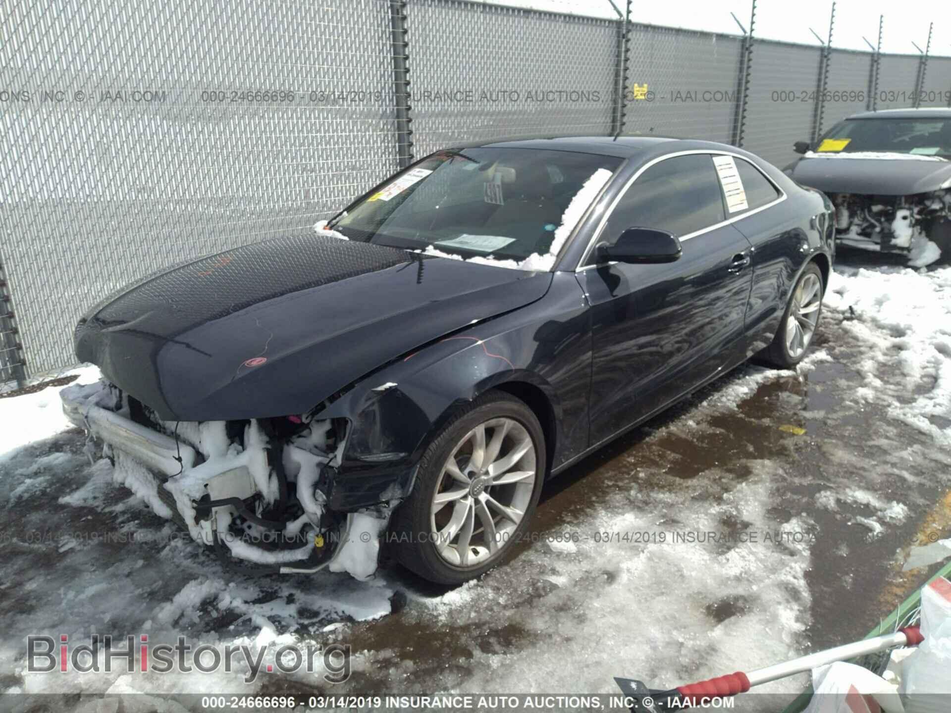 2013 AUDI A5 - VIN: WAULFAFRXDA045421 - Photo 2