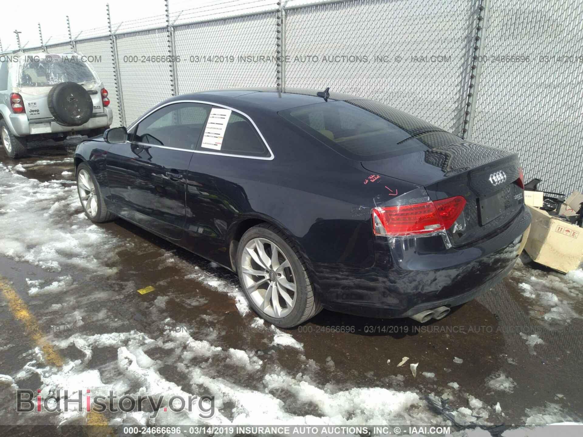 2013 AUDI A5 - VIN: WAULFAFRXDA045421 - Photo 3