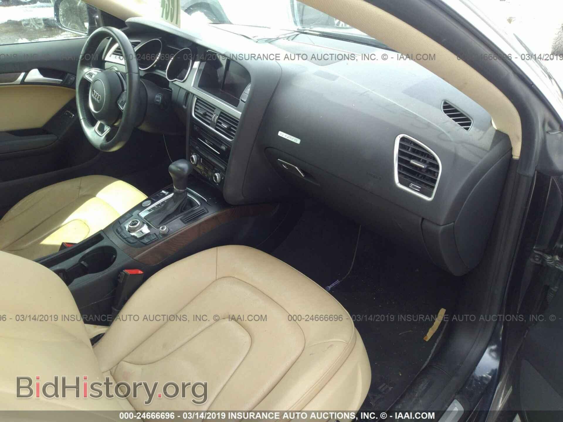 2013 AUDI A5 - VIN: WAULFAFRXDA045421 - Photo 5