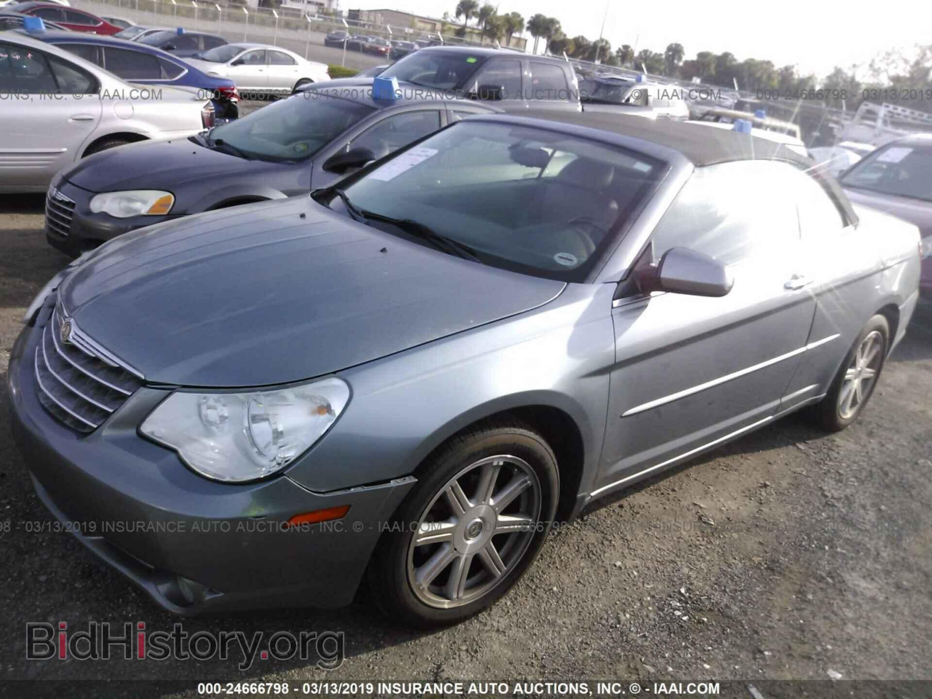 2008 CHRYSLER SEBRING - VIN: 1C3LC65M08N607943 - Фото 2