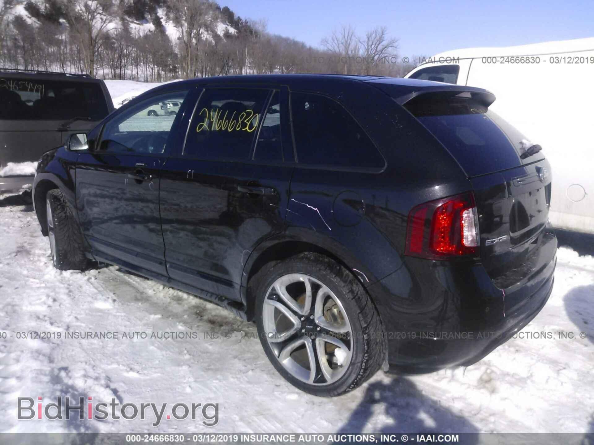 2014 FORD EDGE - VIN: 2FMDK4AK7EBB18325 - Фото 3