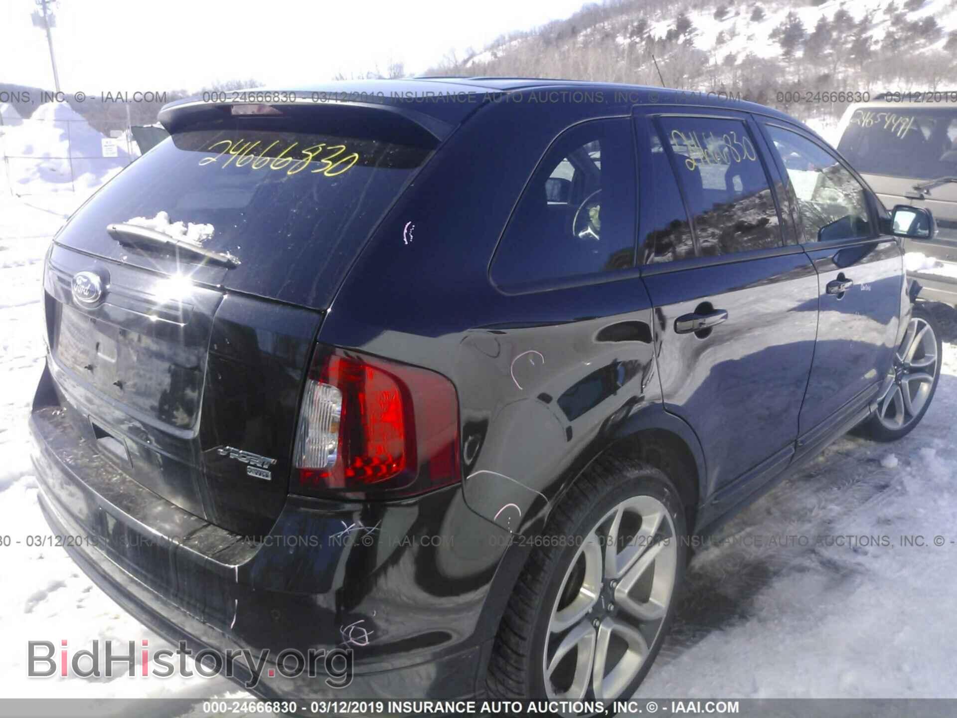 2014 FORD EDGE - VIN: 2FMDK4AK7EBB18325 - Фото 4