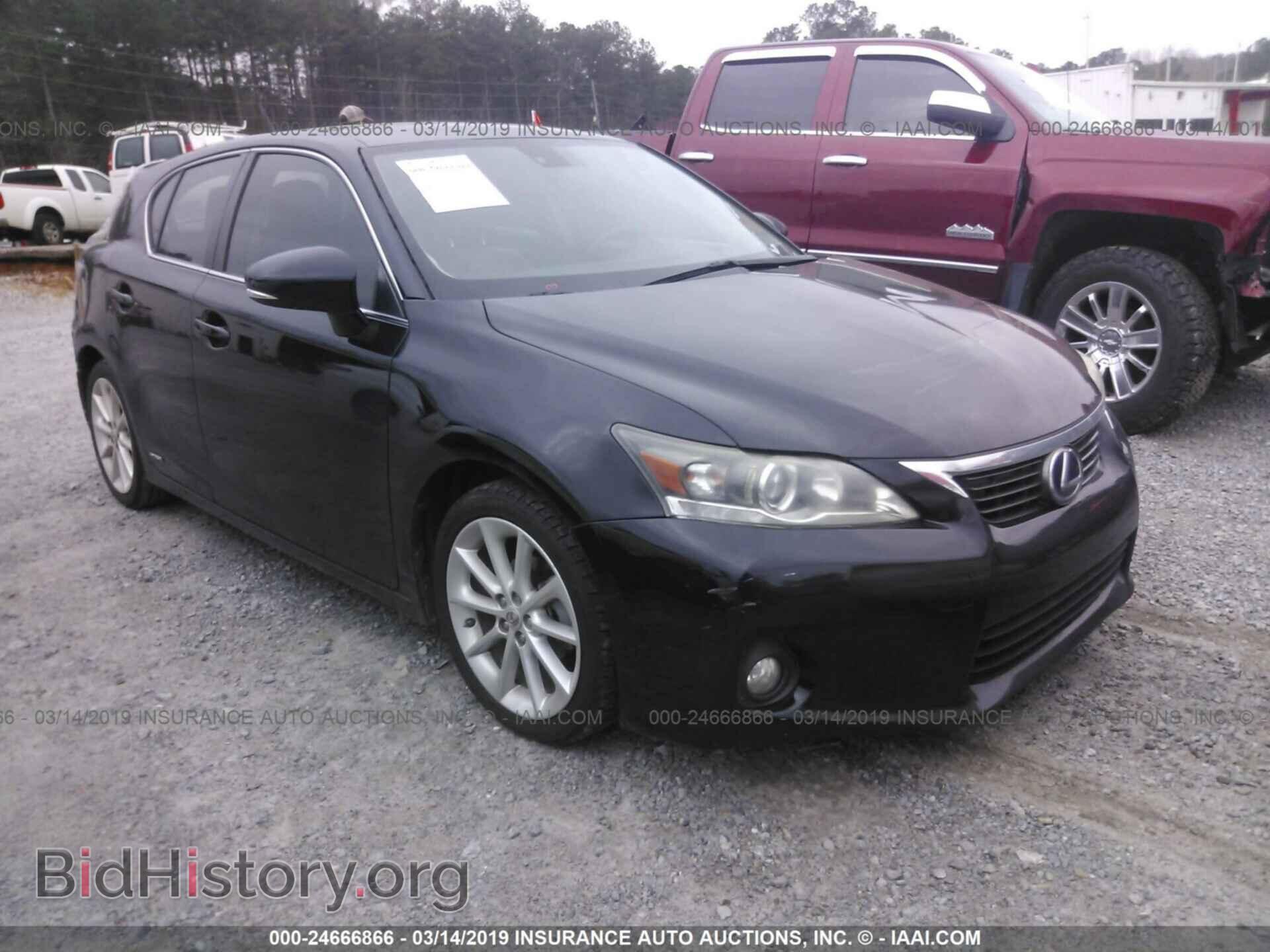 Фотография JTHKD5BH4B2013918 - LEXUS CT 2011