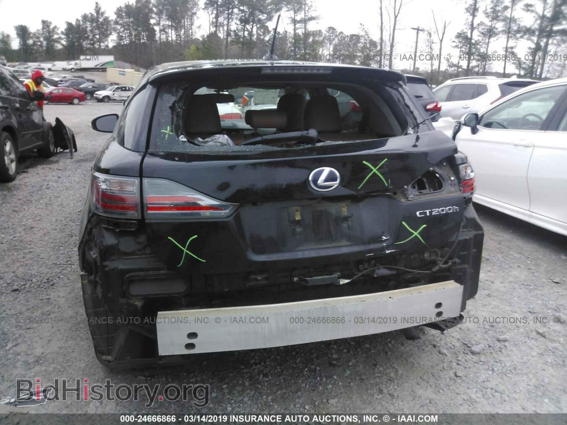 2011 LEXUS CT - VIN: JTHKD5BH4B2013918 - Фото 6
