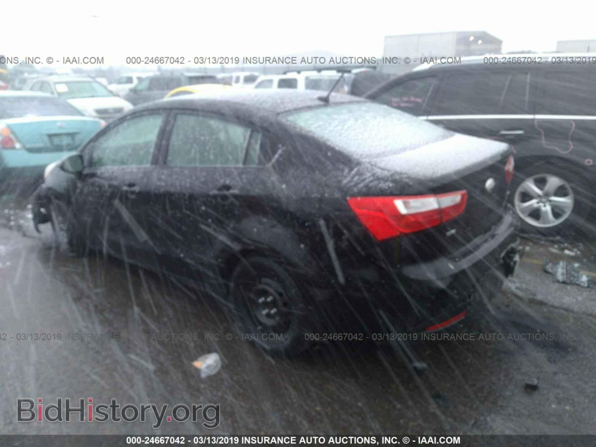 2013 KIA RIO - VIN: KNADM4A36D6299984 - Фото 3