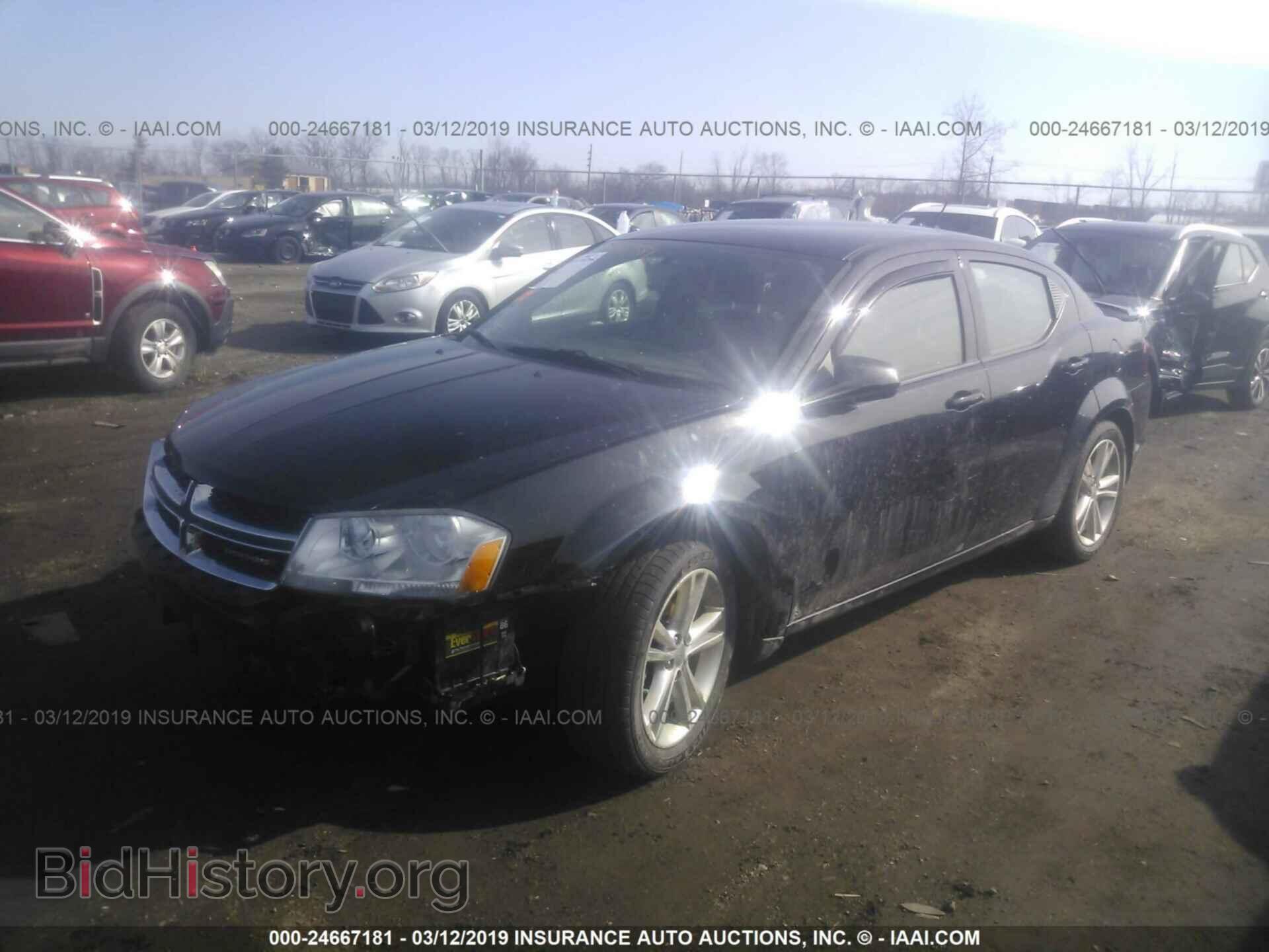 2012 DODGE AVENGER - VIN: 1C3CDZCB4CN233104 - Фото 2