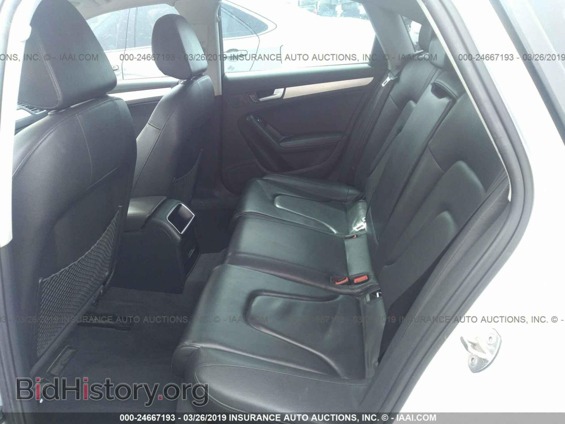 2013 AUDI A4 - VIN: WAUAFAFL1DN040393 - Фото 8