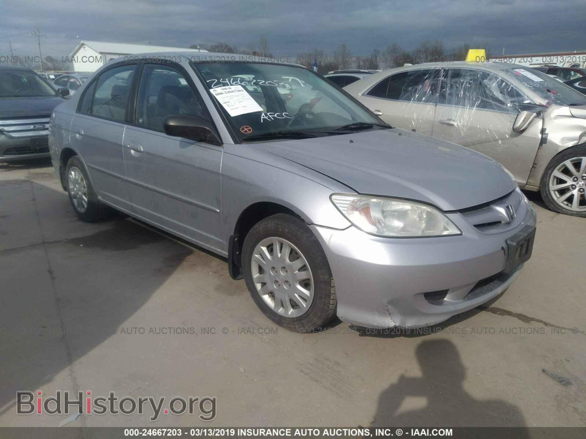 Photo 2HGES16695H568723 - HONDA CIVIC 2005