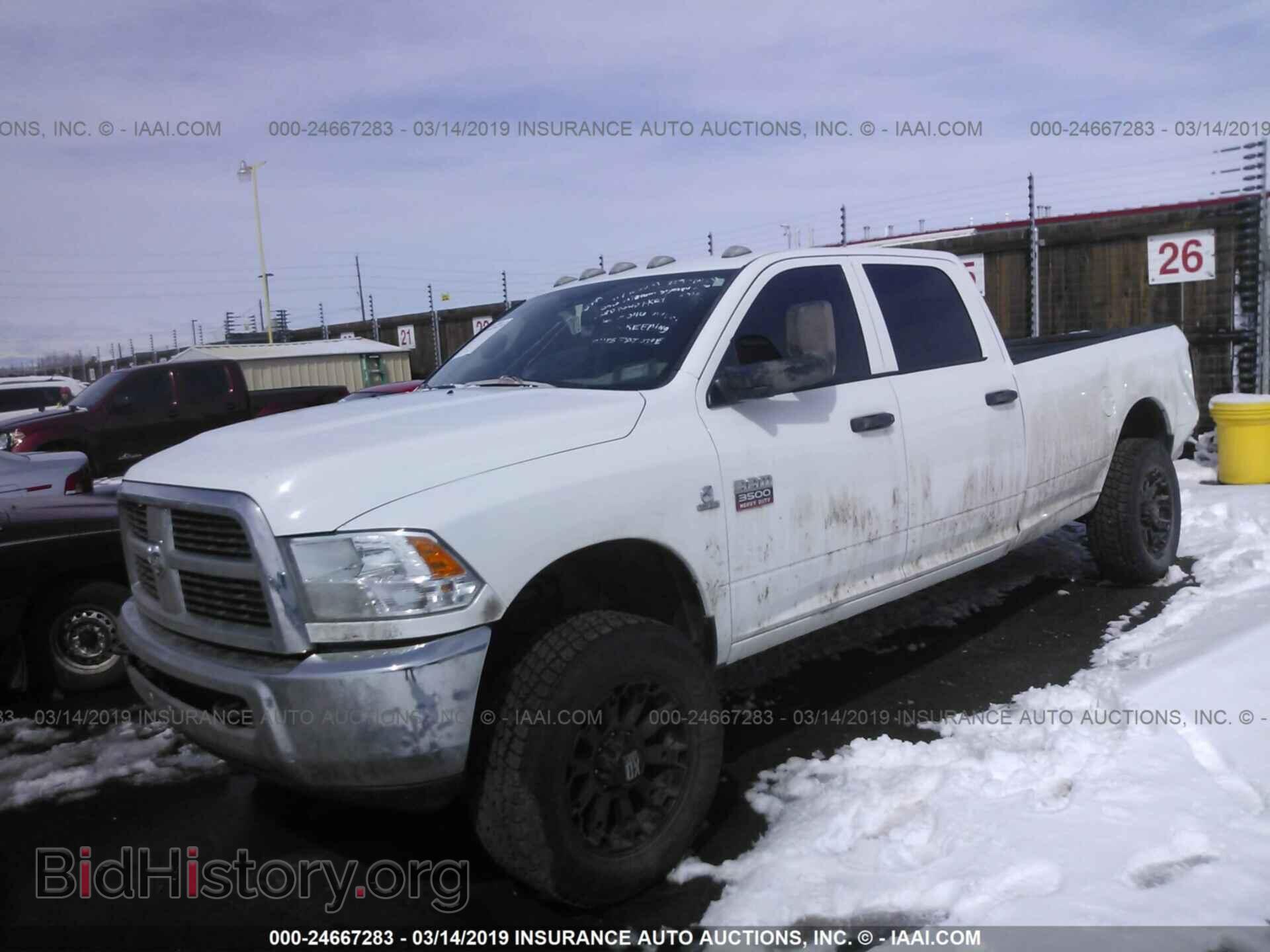 2012 DODGE RAM 3500 - VIN: 3C63D3GL2CG291806 - Фото 2
