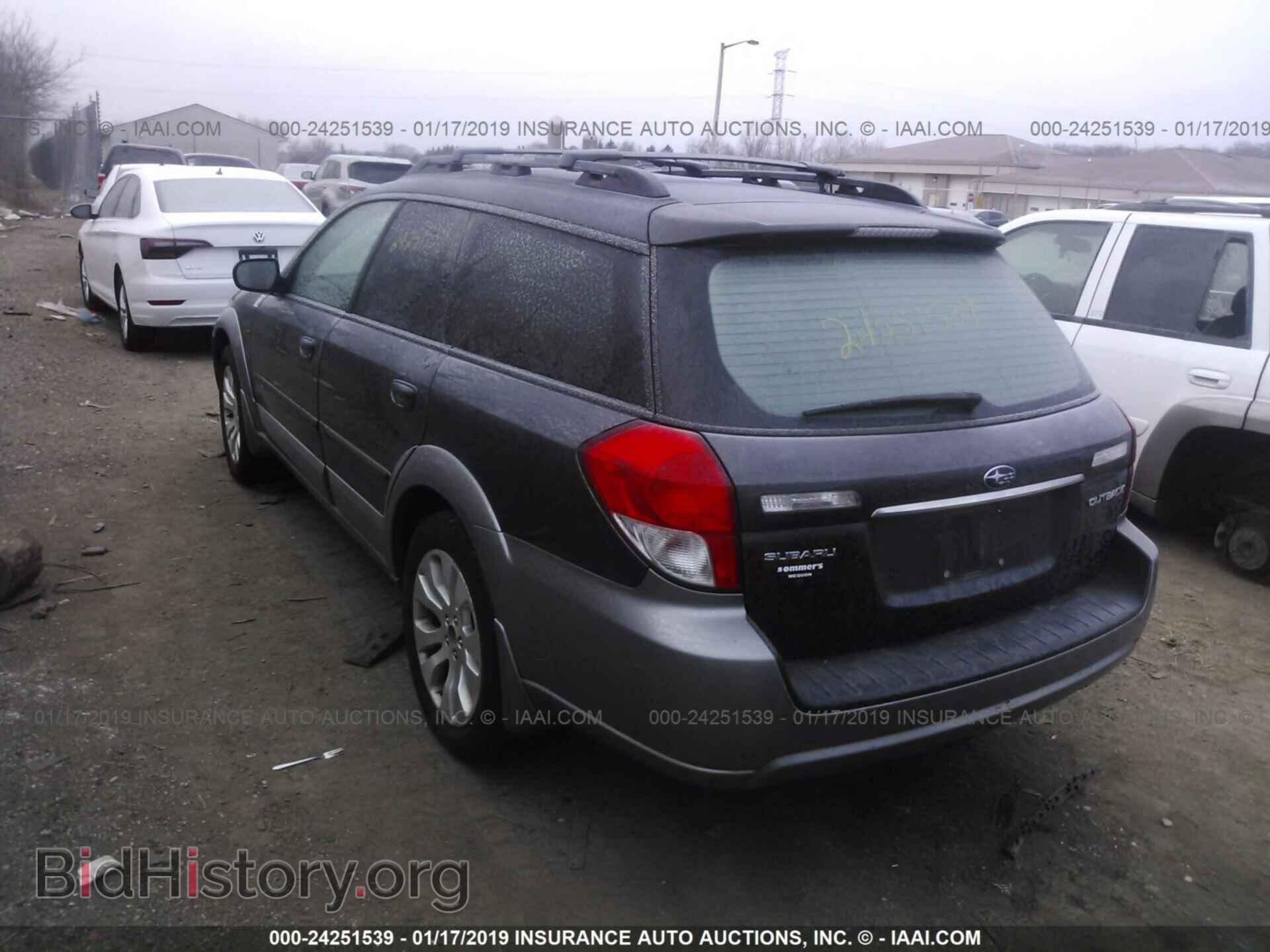 2009 SUBARU OUTBACK - VIN: 4S4BP66C597317622 - Фото 3