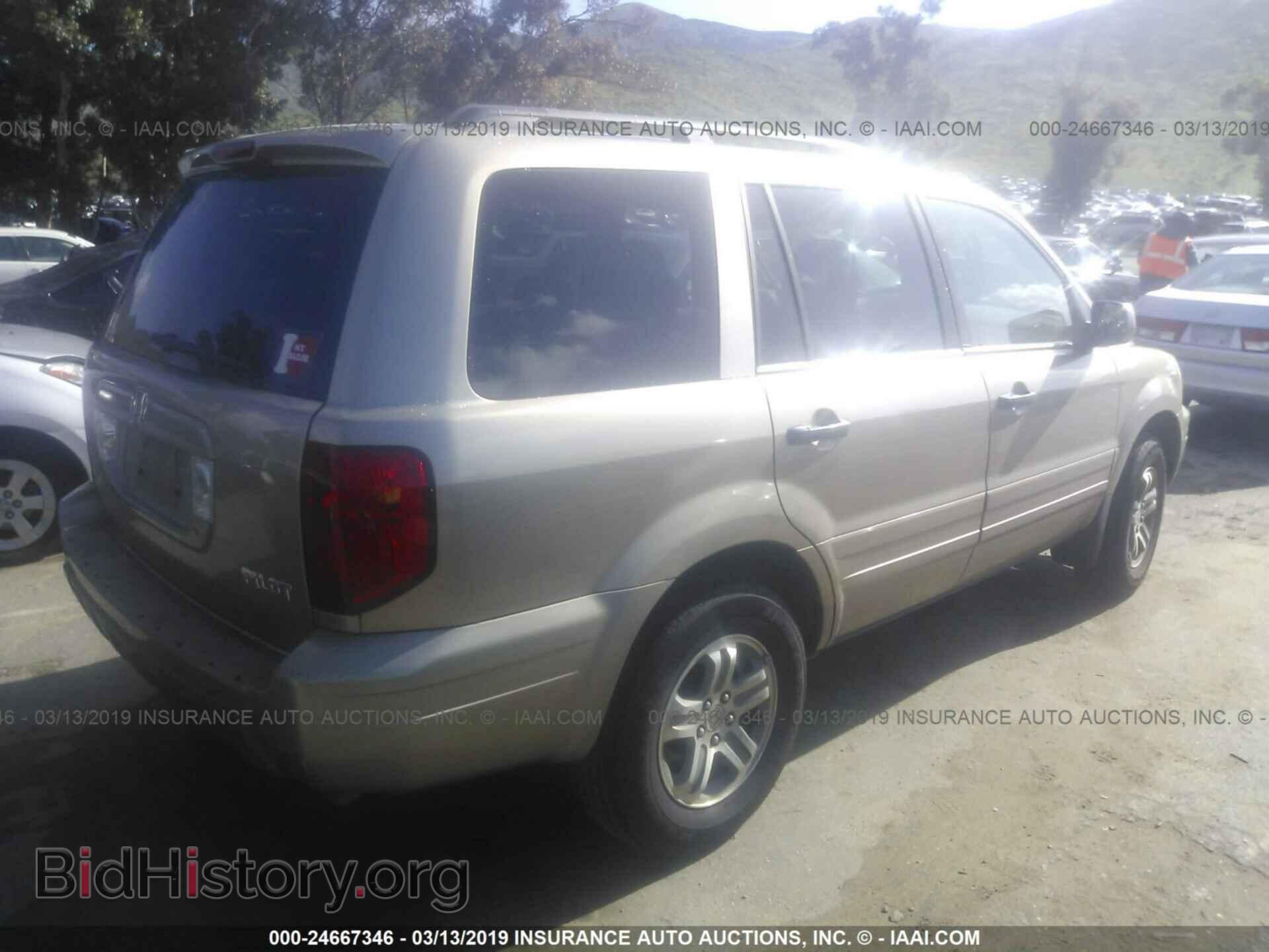 2005 HONDA PILOT - VIN: 5FNYF18655B035979 - Фото 4