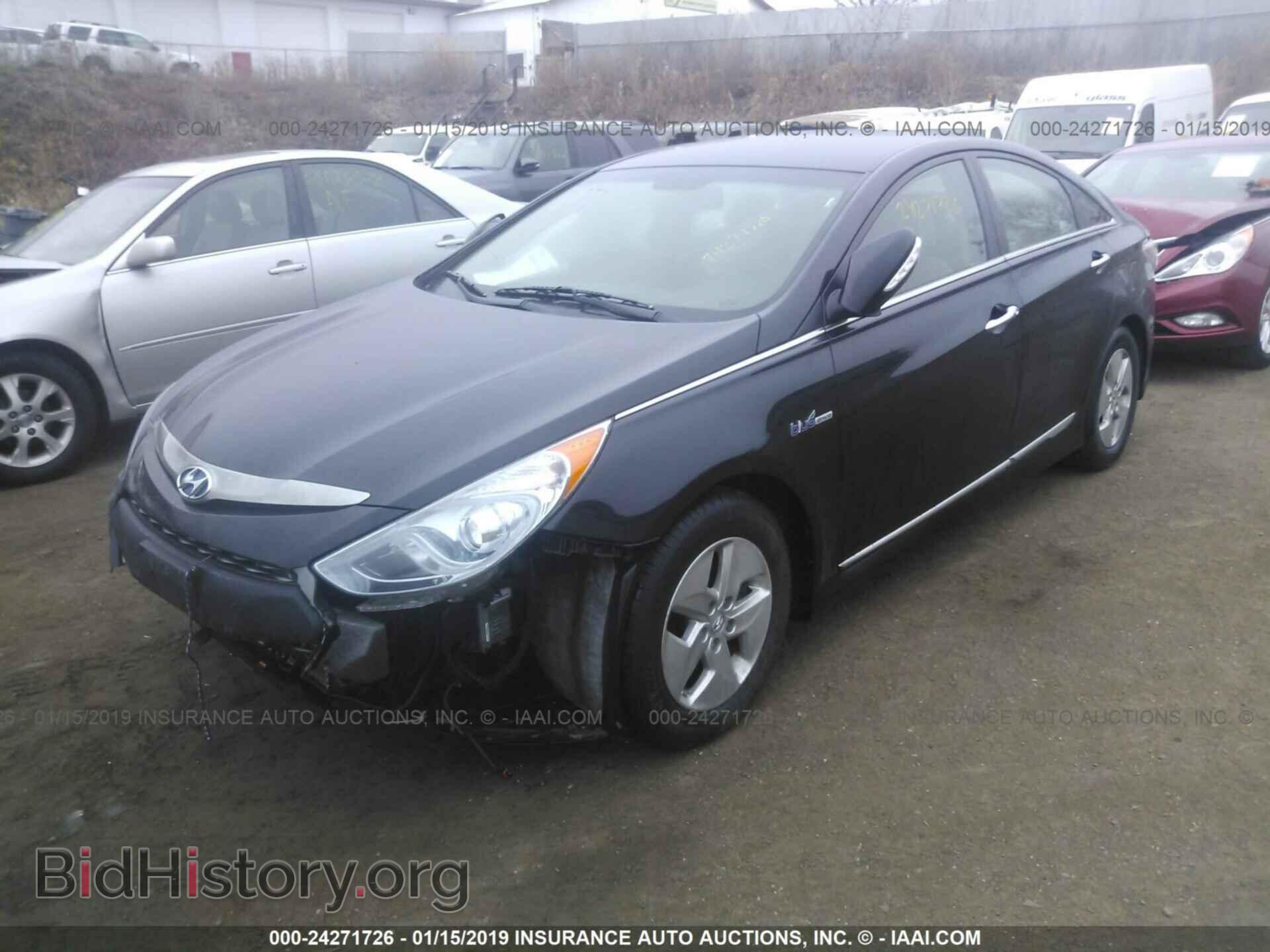 2012 HYUNDAI SONATA - VIN: KMHEC4A44CA042994 - Фото 2