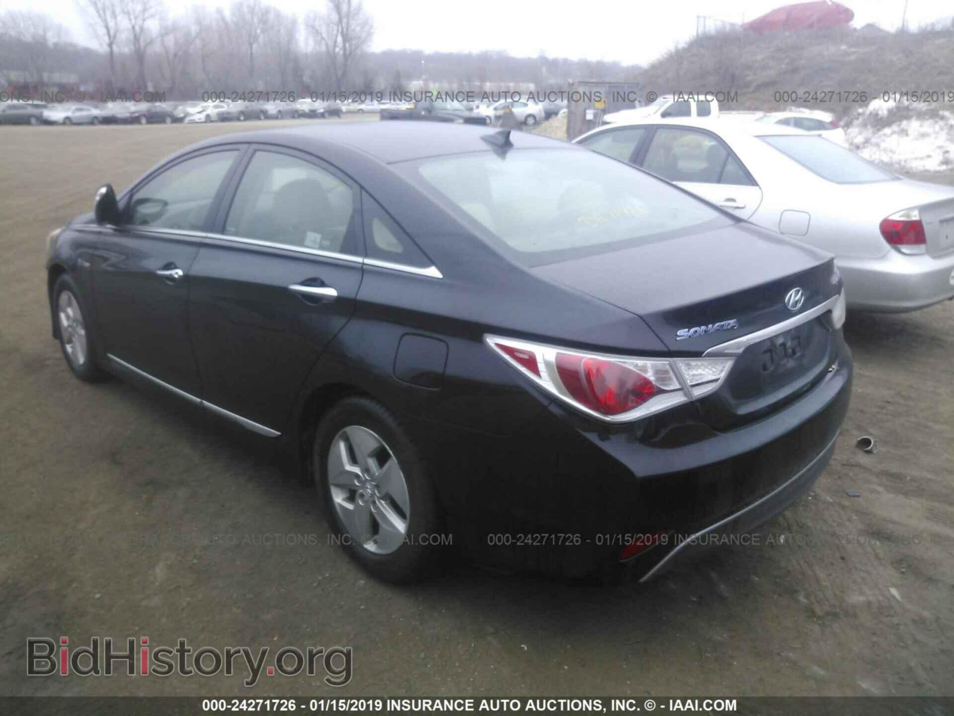 2012 HYUNDAI SONATA - VIN: KMHEC4A44CA042994 - Фото 3