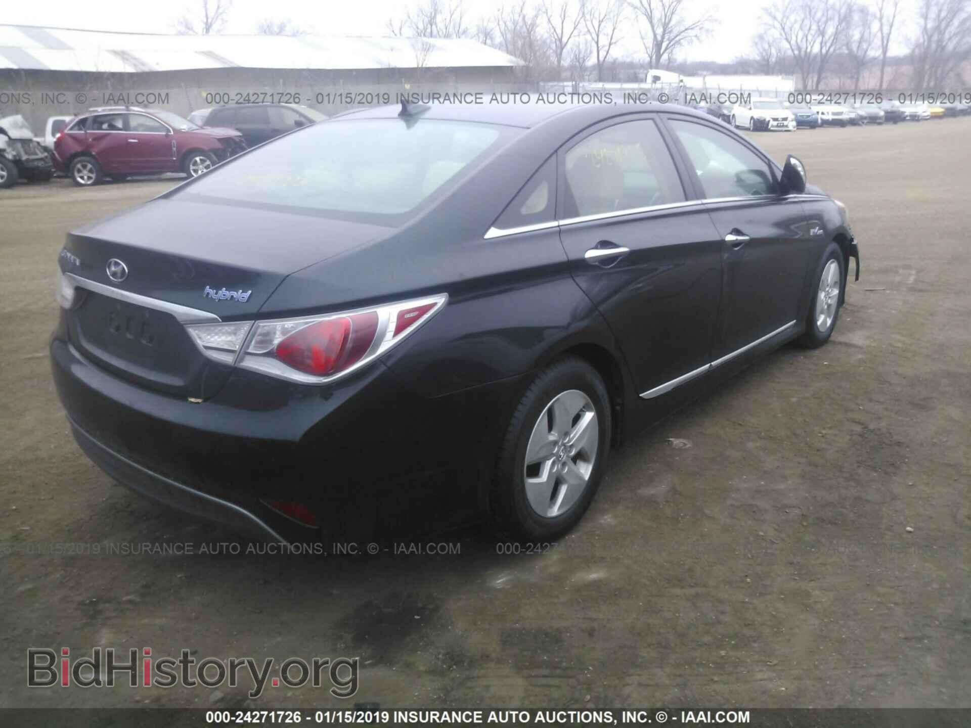 2012 HYUNDAI SONATA - VIN: KMHEC4A44CA042994 - Фото 4