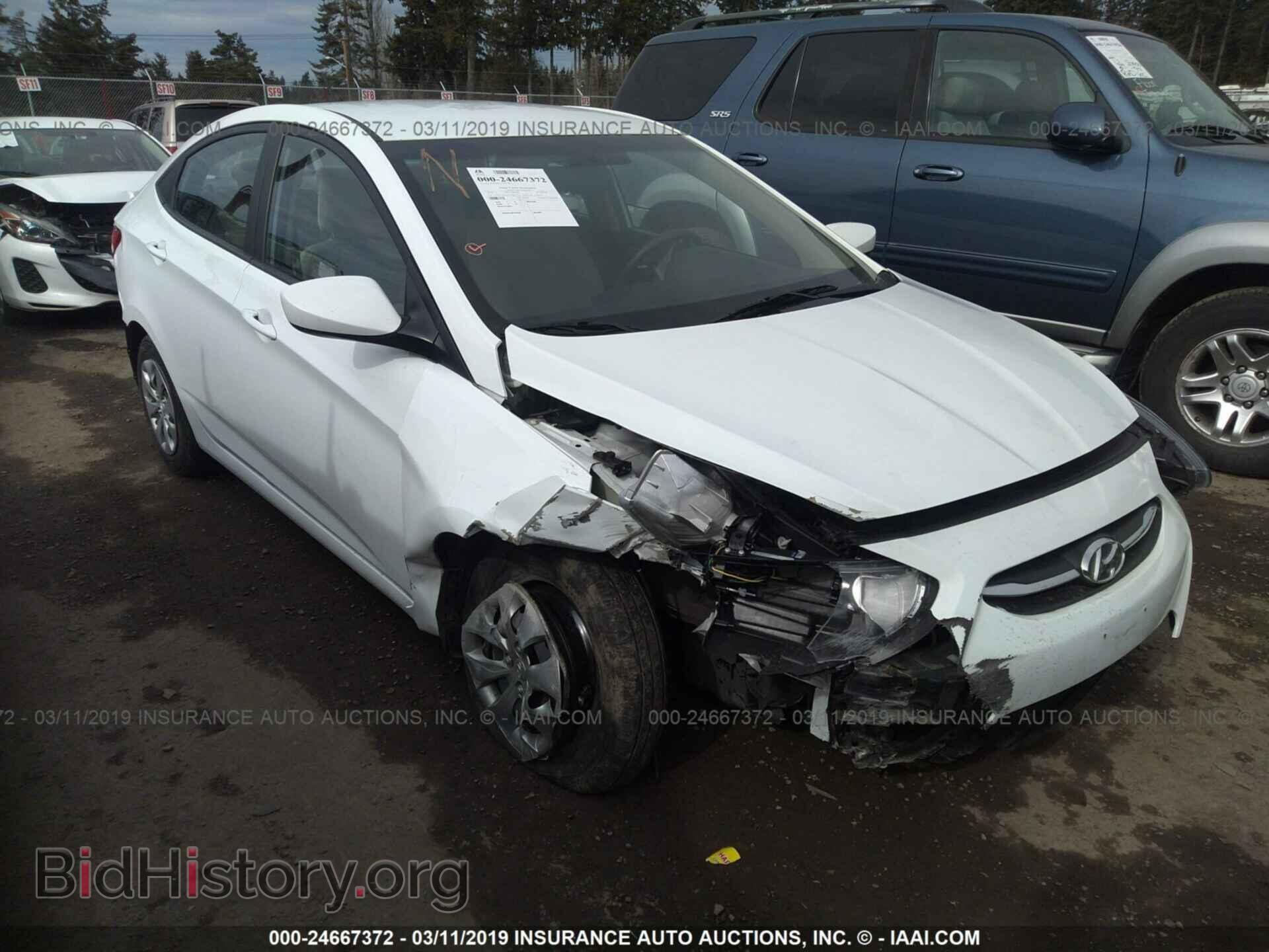 Фотография KMHCT4AEXGU082615 - HYUNDAI ACCENT 2016