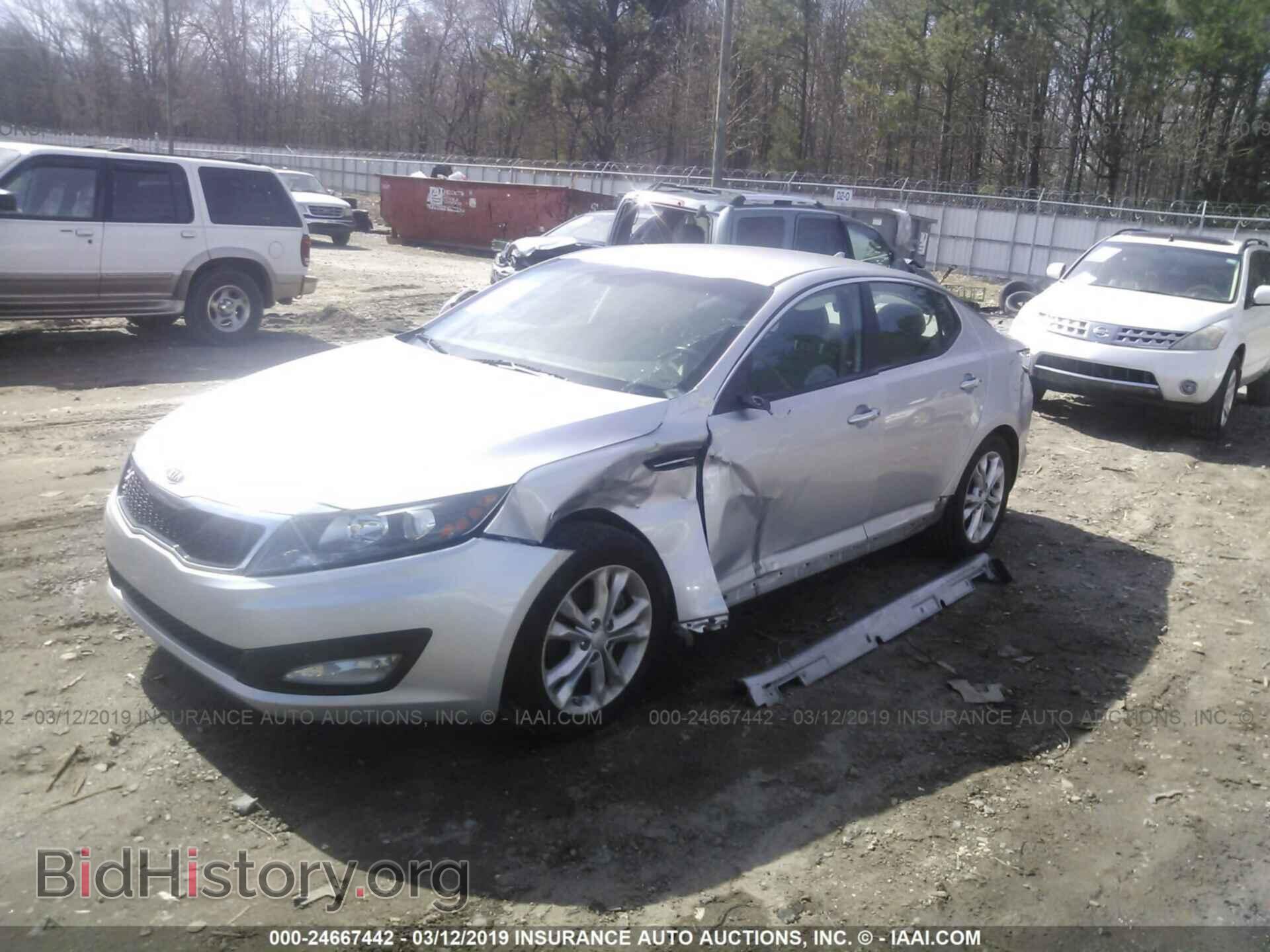 2012 KIA OPTIMA - VIN: 5XXGN4A76CG077848 - Фото 2
