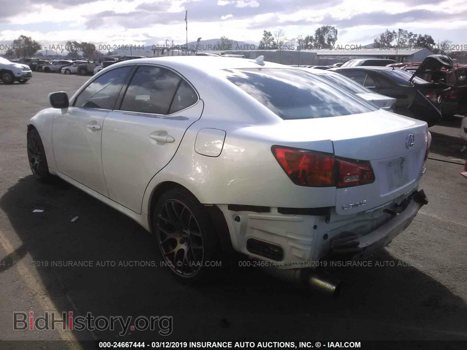 2008 LEXUS IS - VIN: JTHBE262982014542 - Фото 3