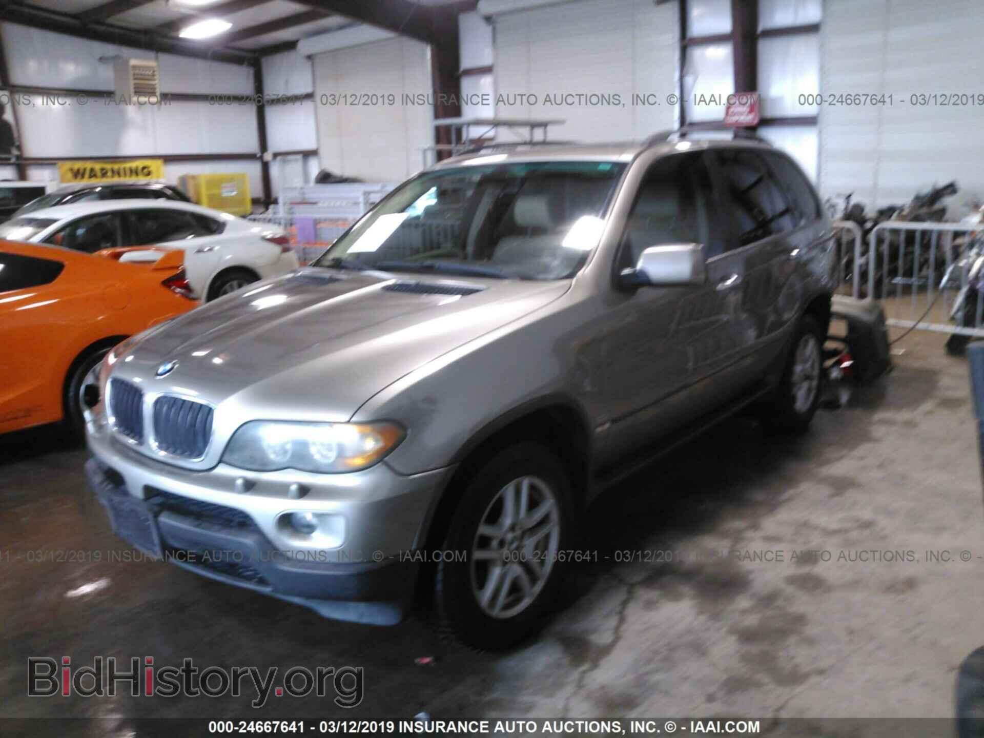 2005 BMW X5 - VIN: 5UXFA13585LY02465 - Фото 2