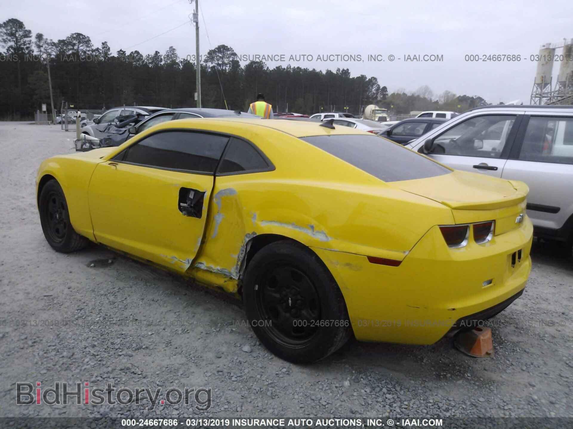 2013 CHEVROLET CAMARO - VIN: 2G1FA1E31D9245572 - Фото 3