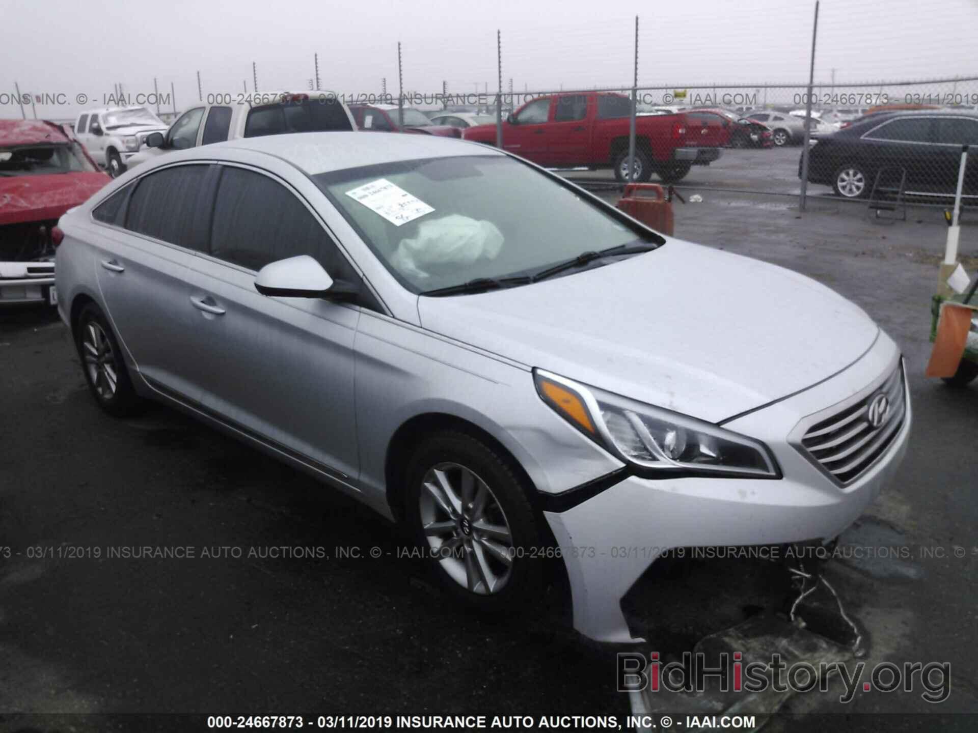 Photo 5NPE24AF3FH026680 - HYUNDAI SONATA 2015