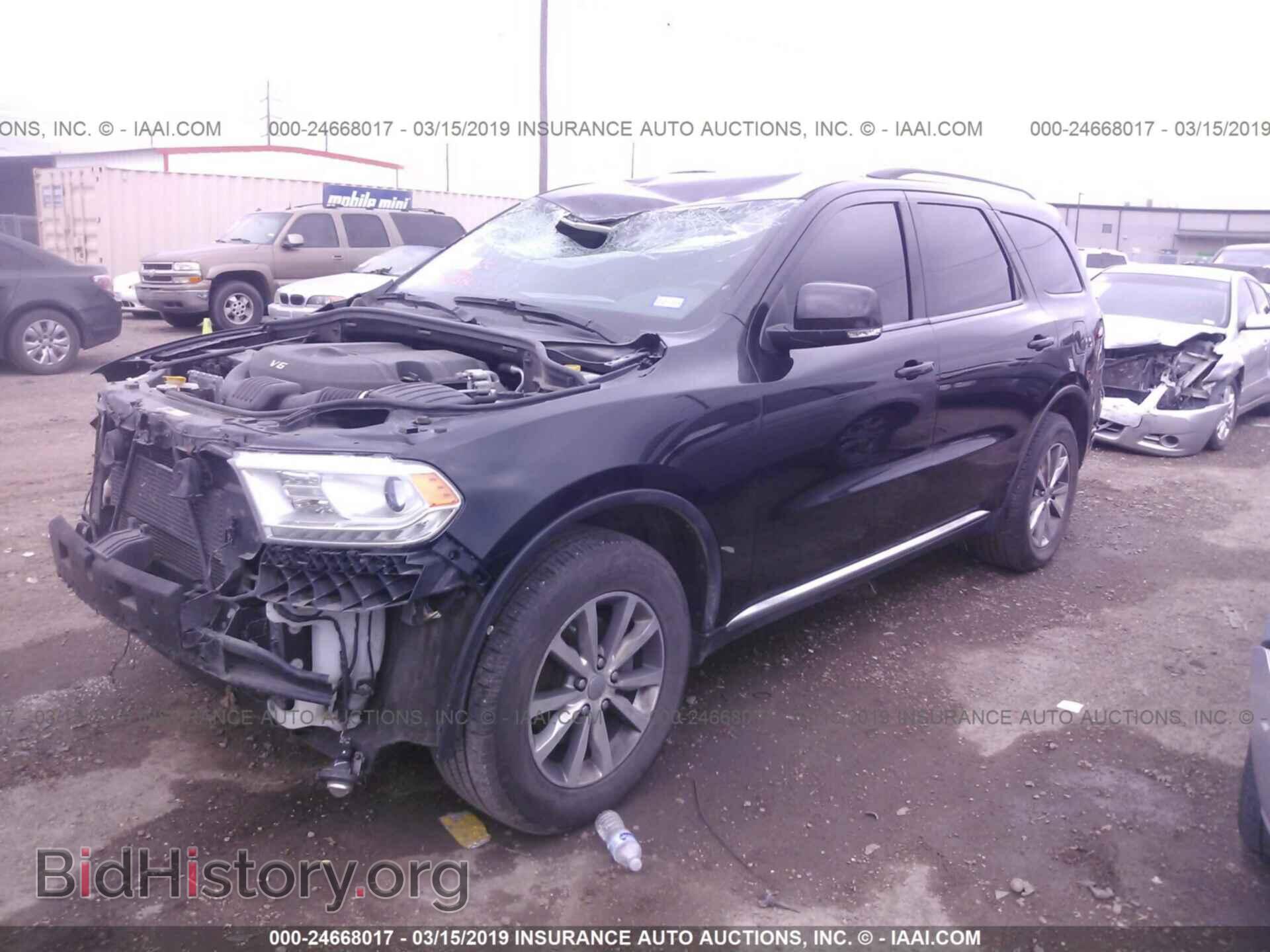 2015 DODGE DURANGO - VIN: 1C4RDHDG5FC100944 - Фото 2
