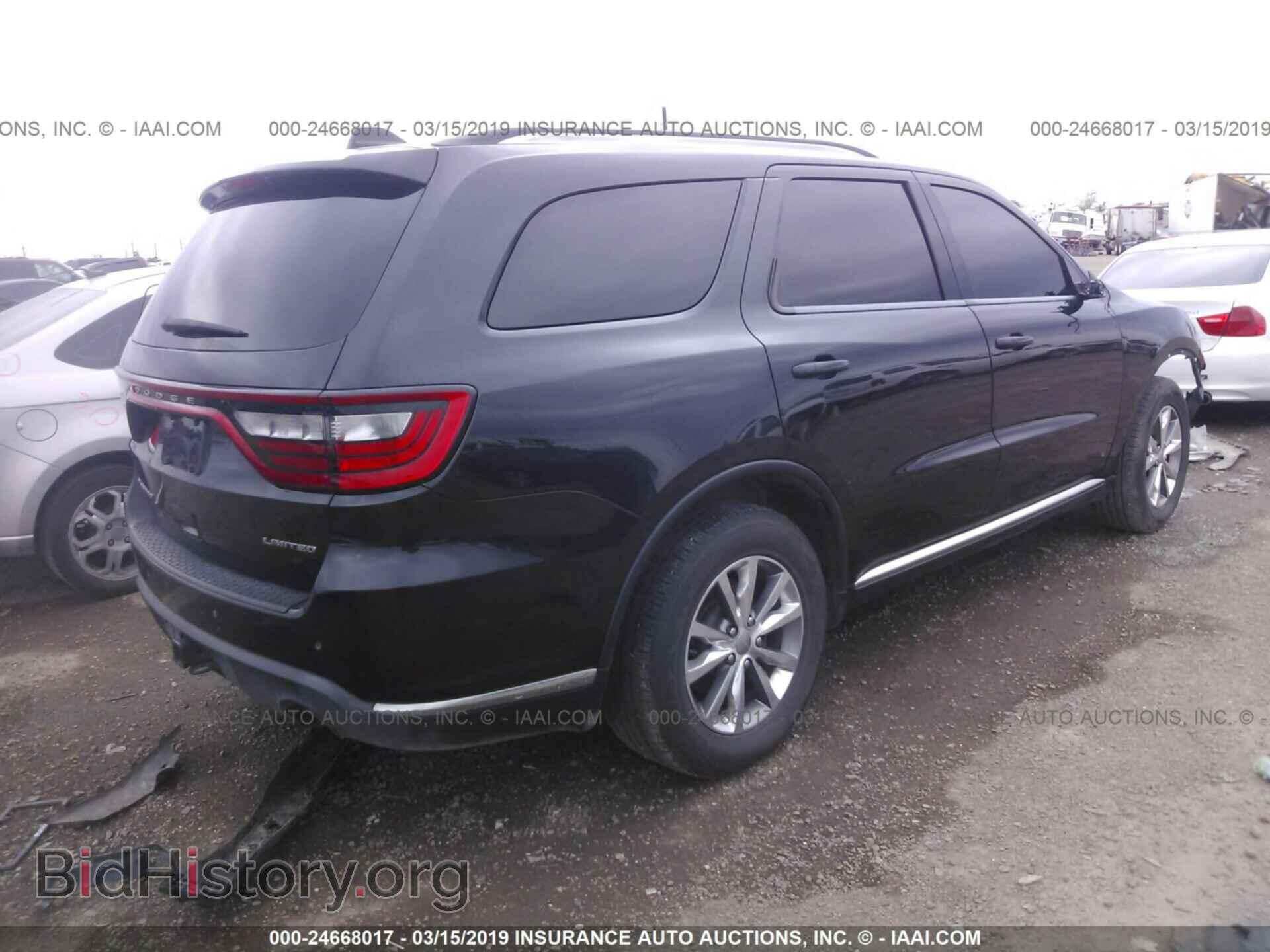 2015 DODGE DURANGO - VIN: 1C4RDHDG5FC100944 - Фото 4