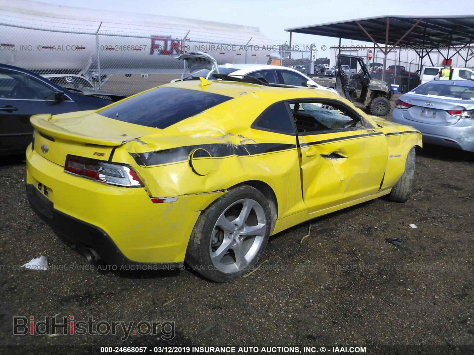 2014 CHEVROLET CAMARO - VIN: 2G1FB1E32E9286162 - Фото 4