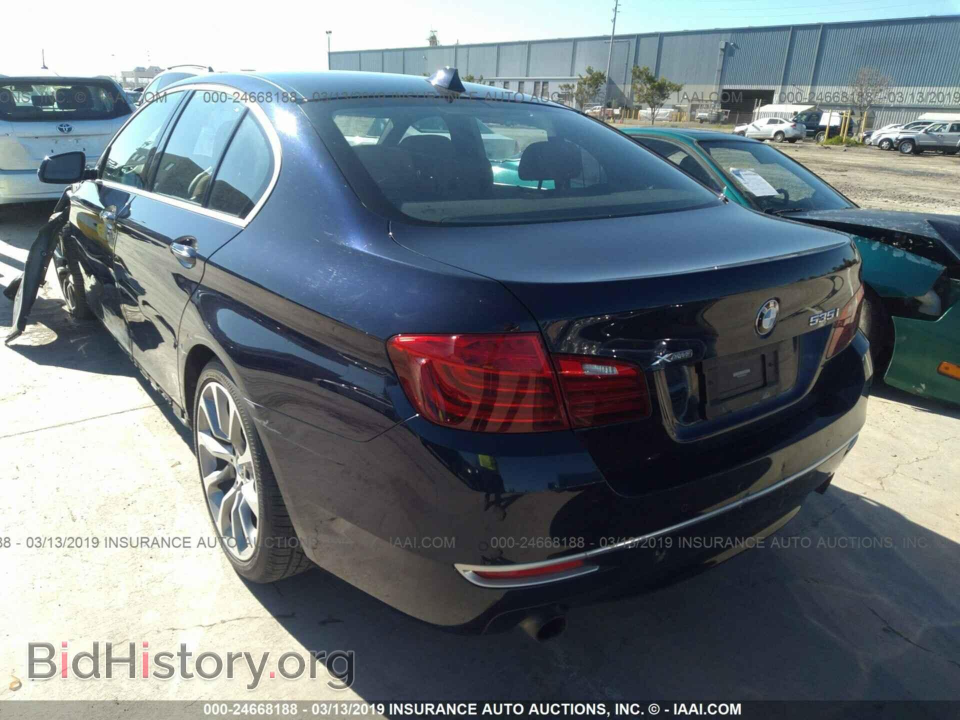 2014 BMW 535 - VIN: WBA5B3C5XED535214 - Фото 3
