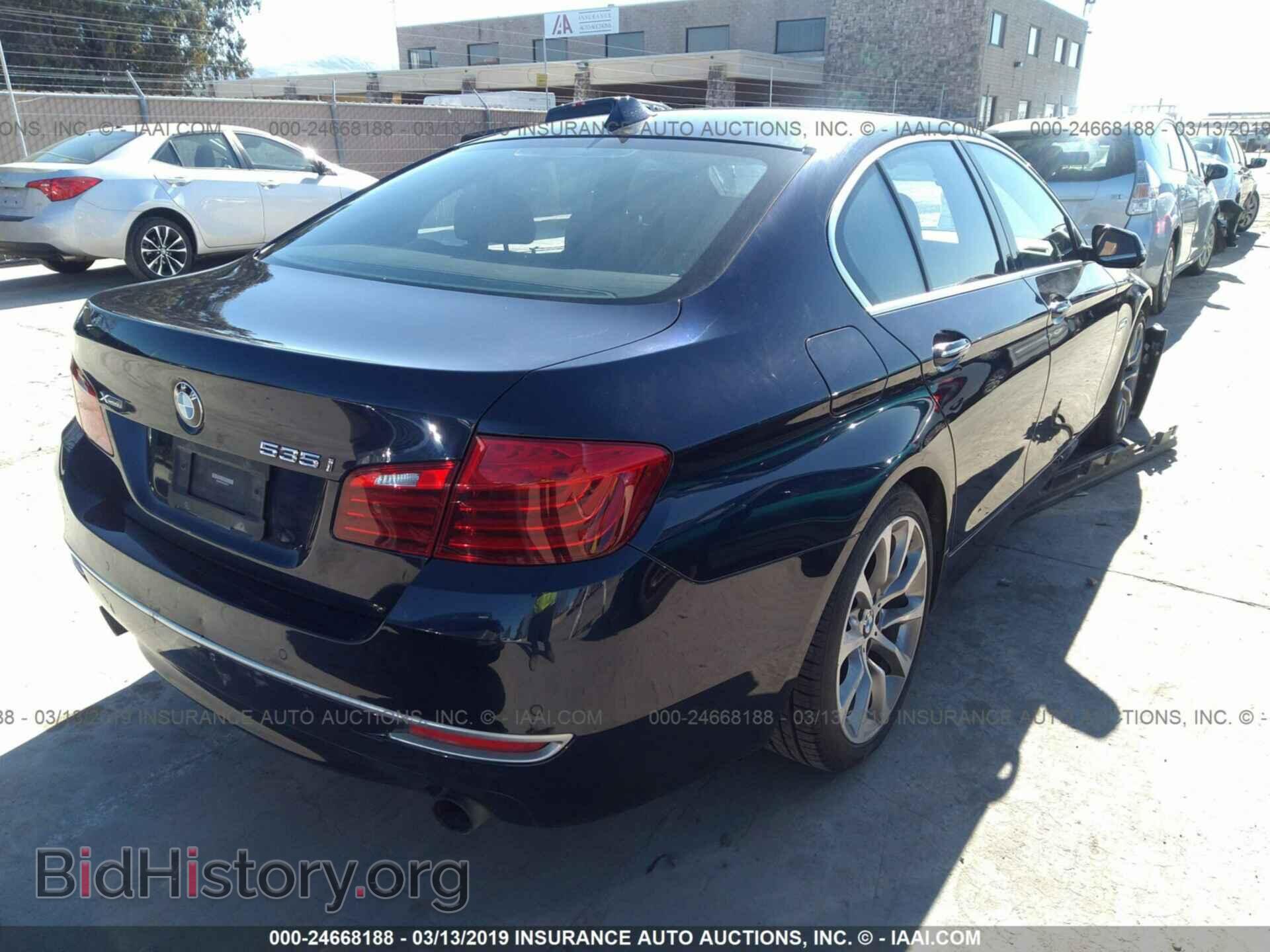 2014 BMW 535 - VIN: WBA5B3C5XED535214 - Фото 4