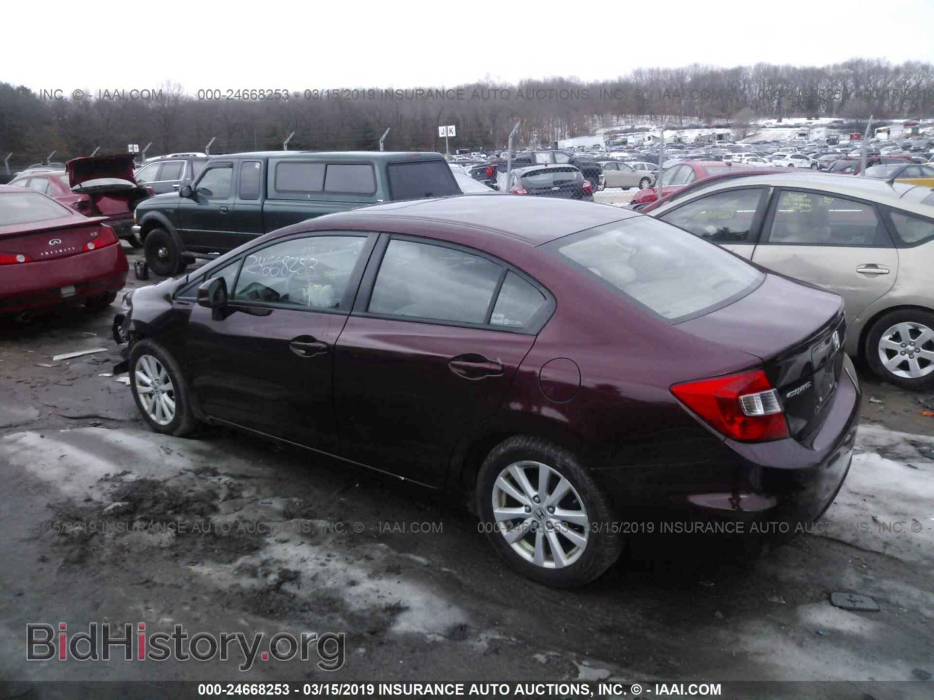 2012 HONDA CIVIC - VIN: 19XFB2F83CE384137 - Photo 3