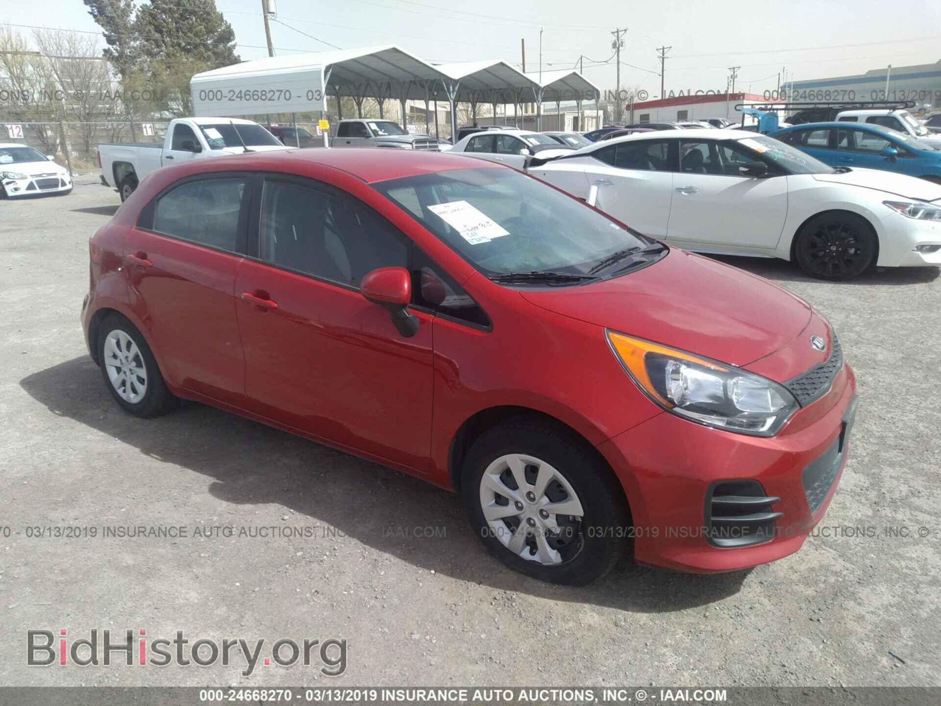Фотография KNADM5A30H6035638 - KIA RIO 2017