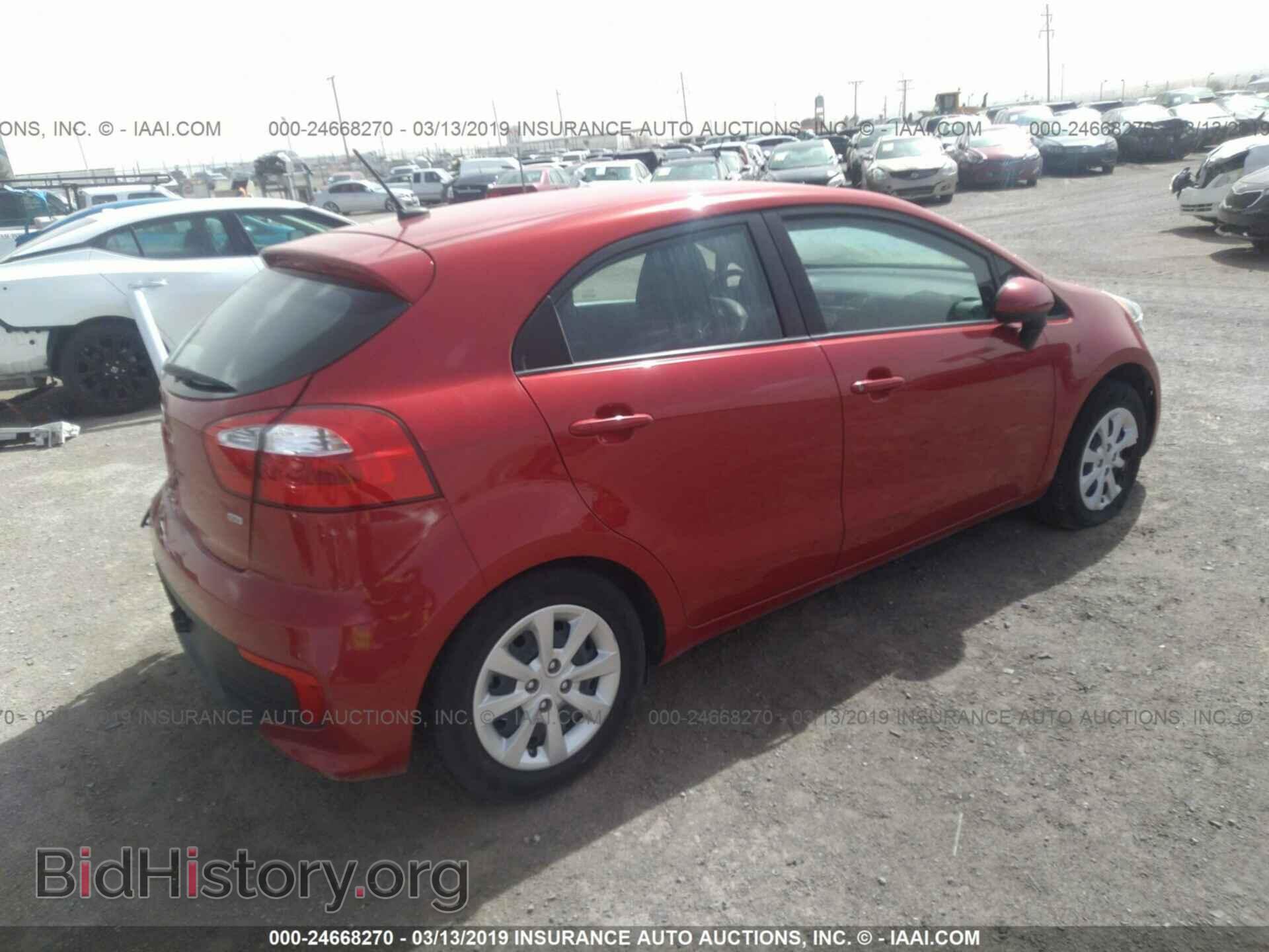 2017 KIA RIO - VIN: KNADM5A30H6035638 - Фото 4