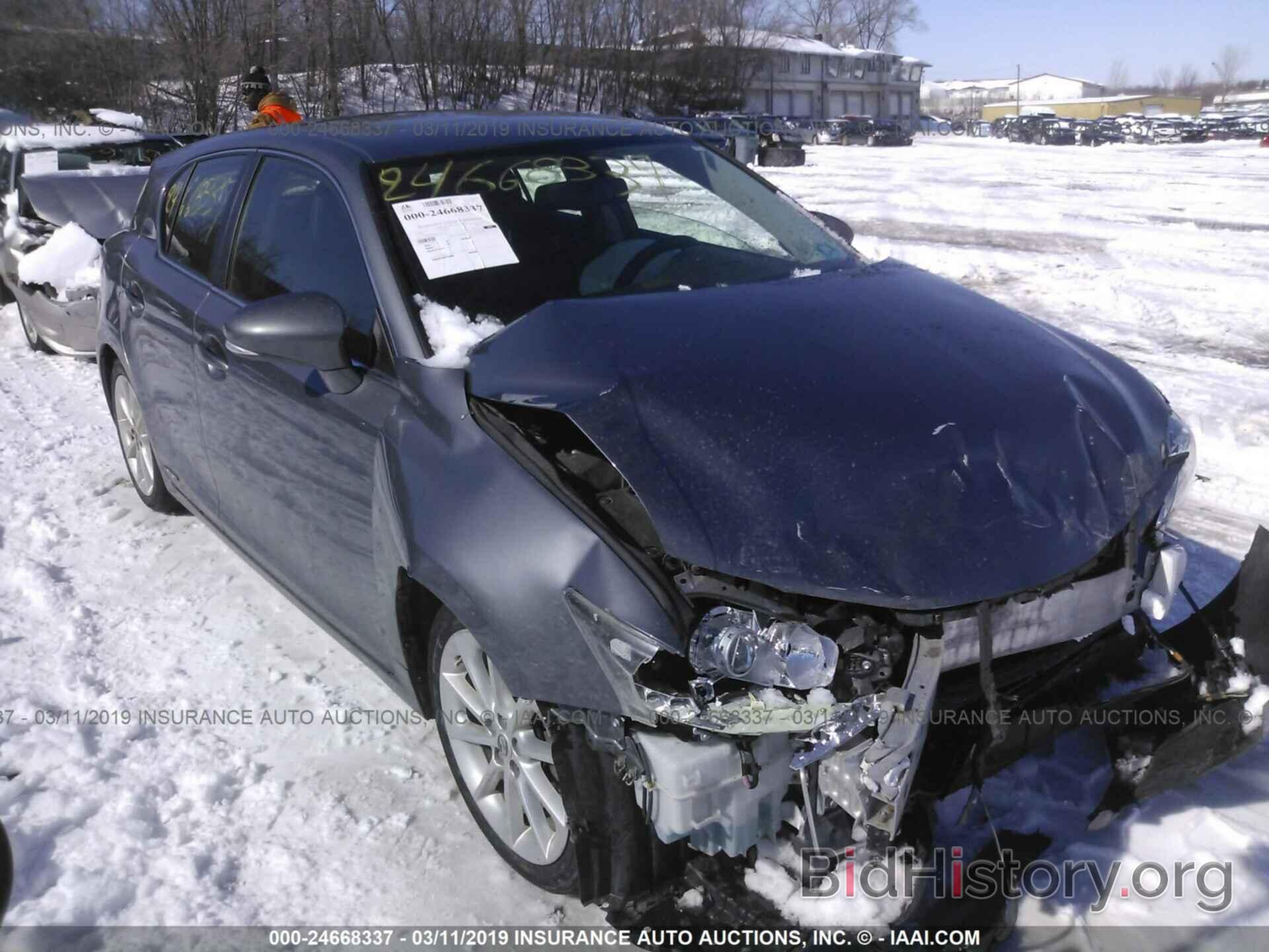 Photo JTHKD5BHXC2097373 - LEXUS CT 2012