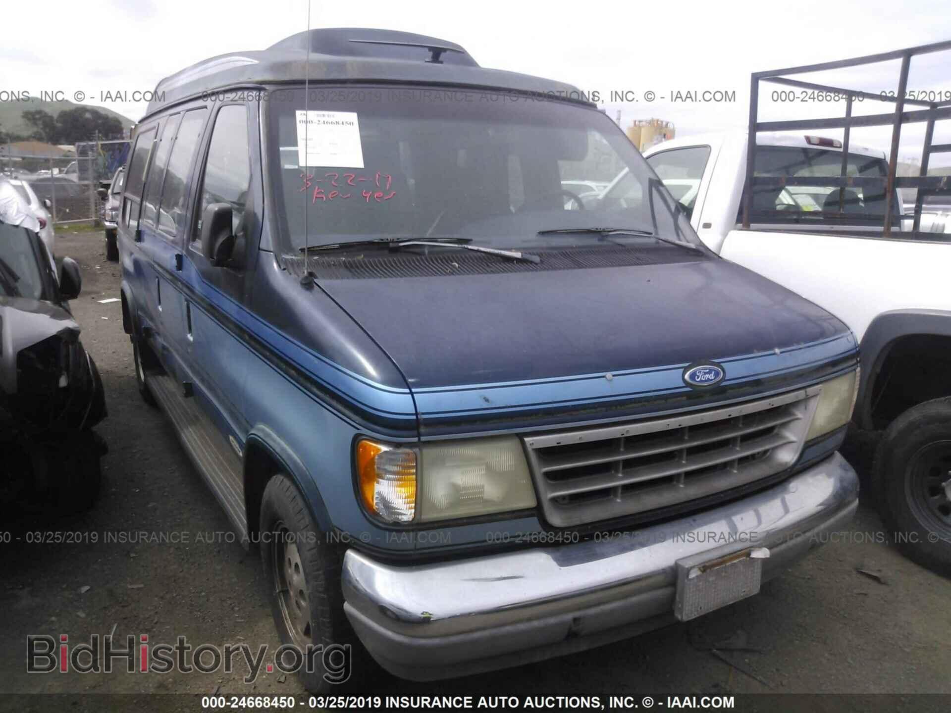 Photo 1FDEE14HXPHA13858 - FORD ECONOLINE 1993