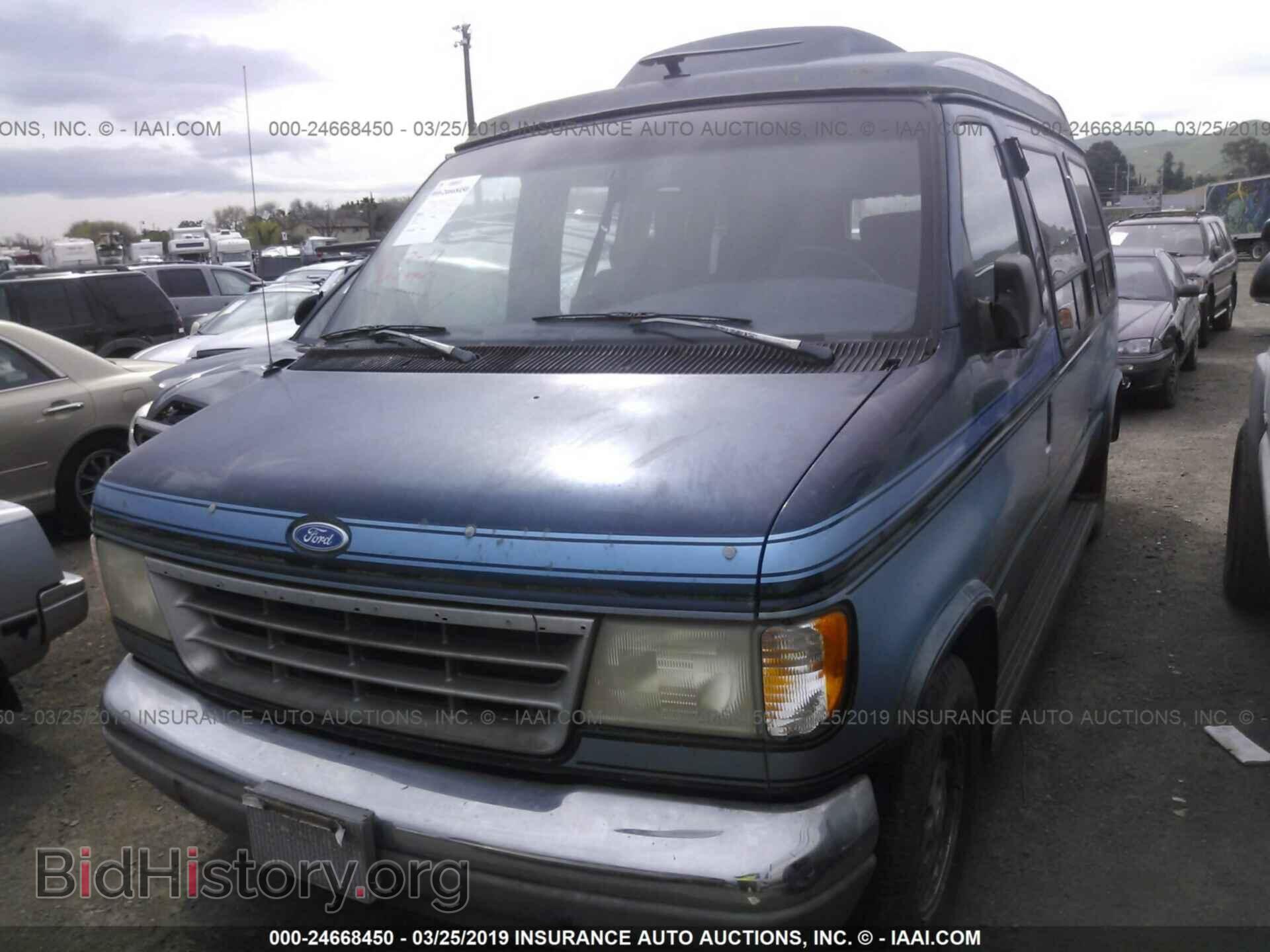 1993 FORD ECONOLINE - VIN: 1FDEE14HXPHA13858 - Фото 2