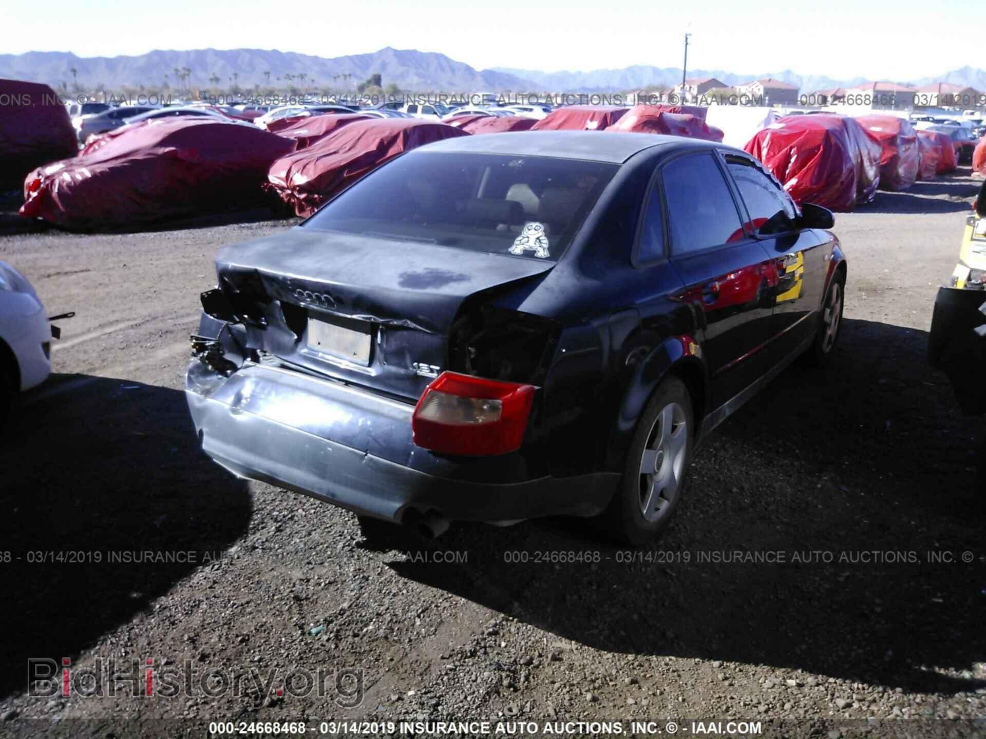 2002 AUDI A4 - VIN: WAULC68E92A170679 - Фото 4