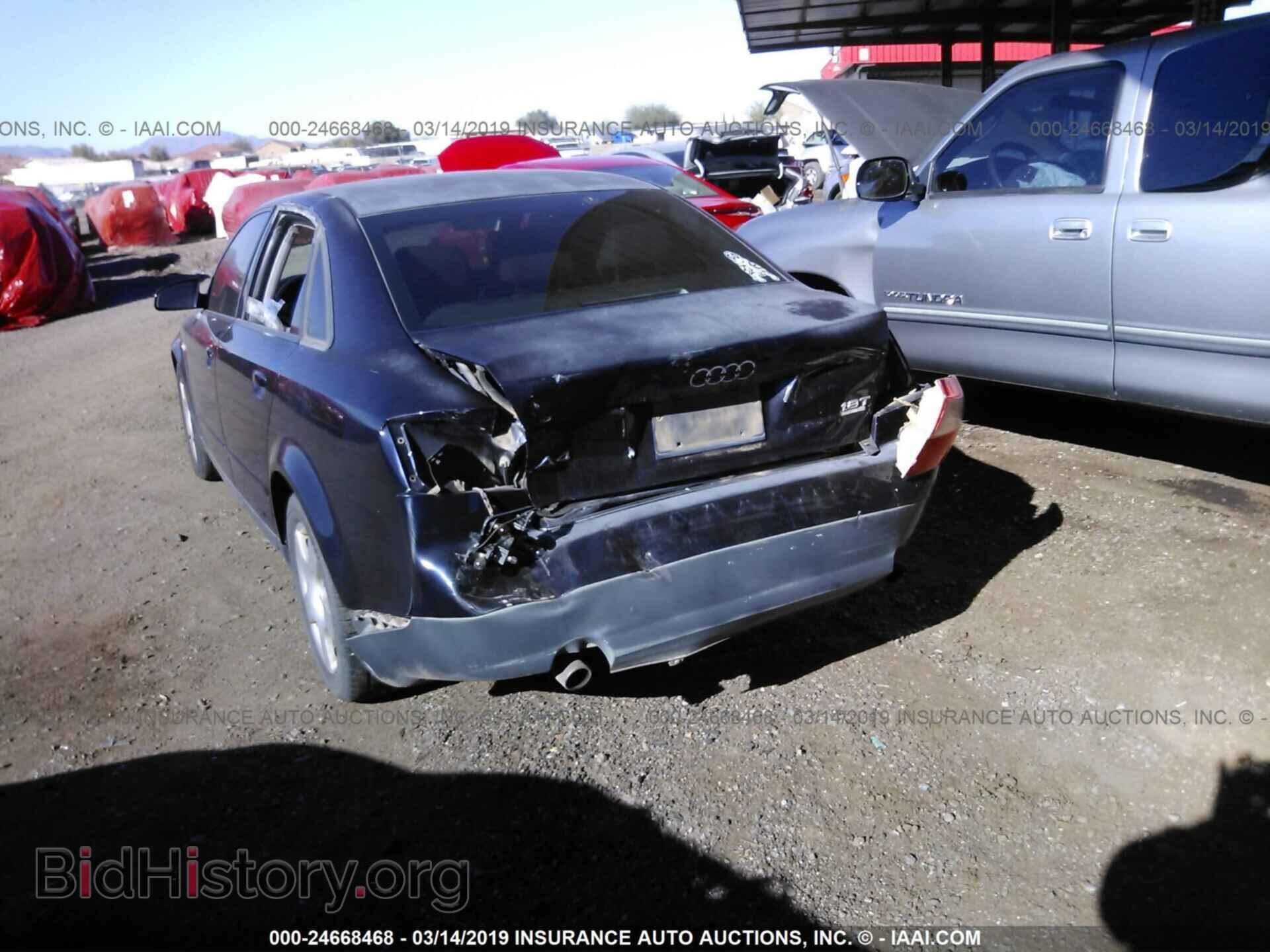 2002 AUDI A4 - VIN: WAULC68E92A170679 - Фото 6