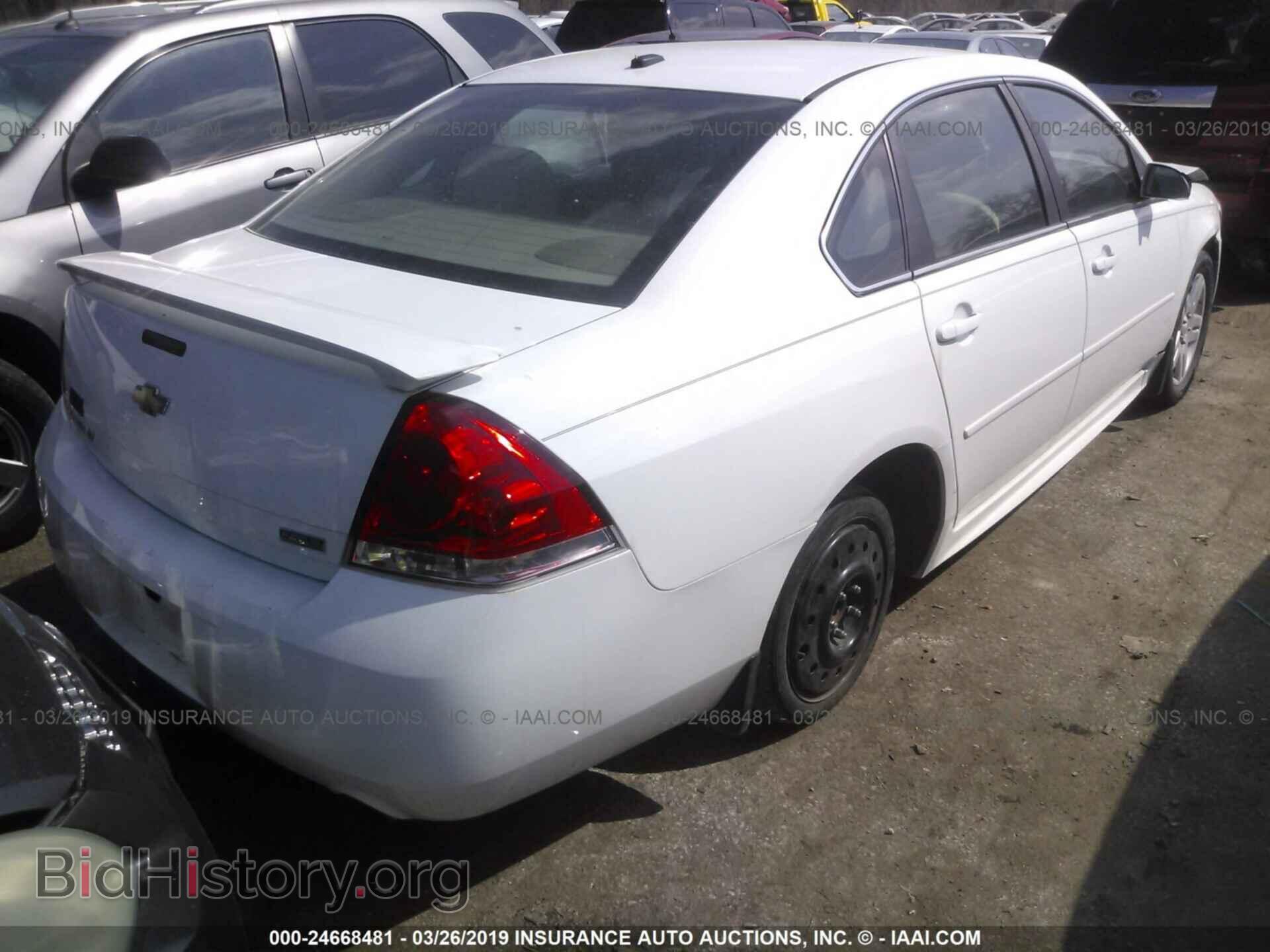 2012 CHEVROLET IMPALA - VIN: 2G1WB5E33C1120252 - Фото 4
